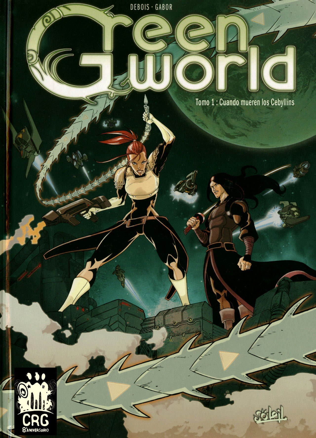 Portada ampliada de Green G world