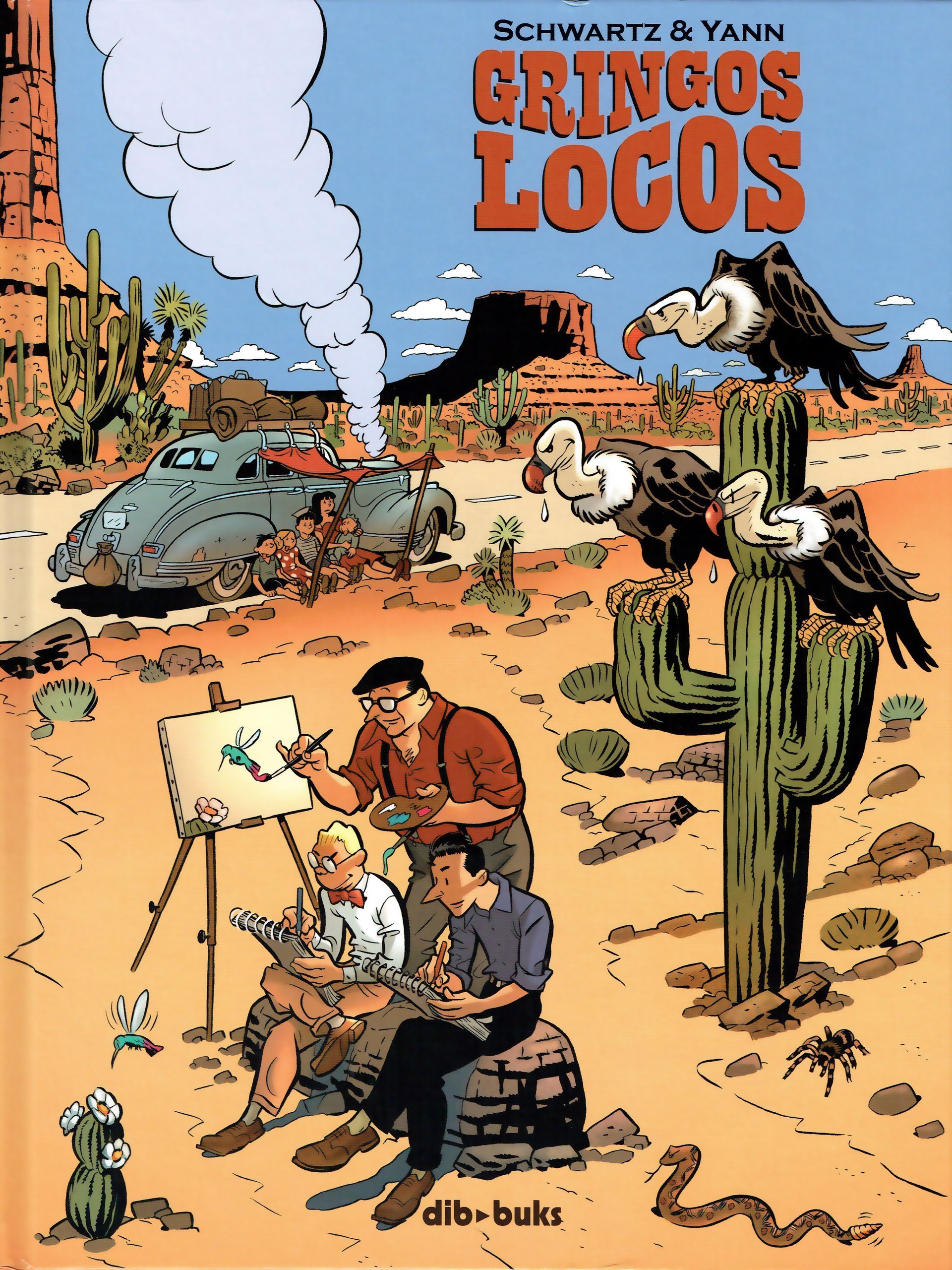 Portada ampliada de GRINGOS LOCOS