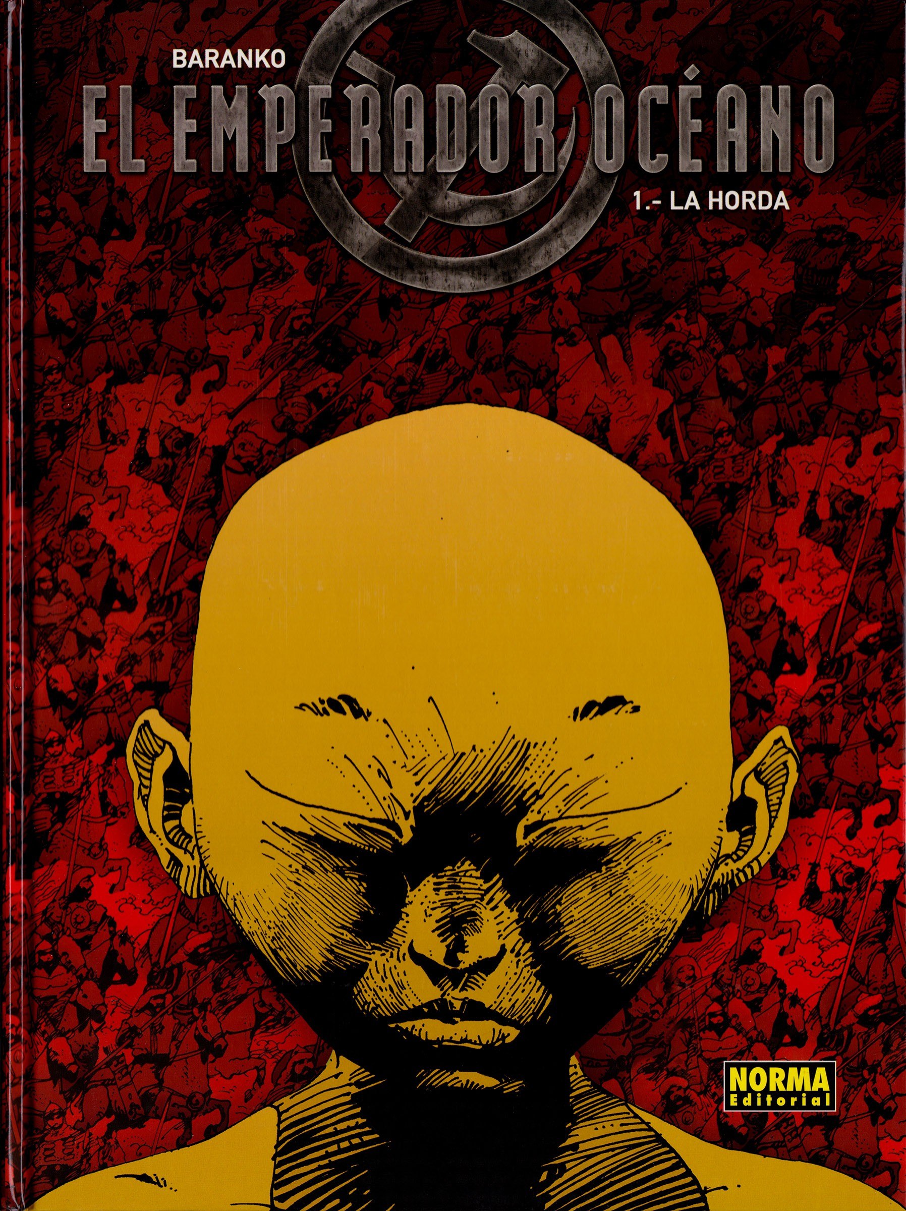 Portada ampliada de EL EMPERADOR OCÉANO
