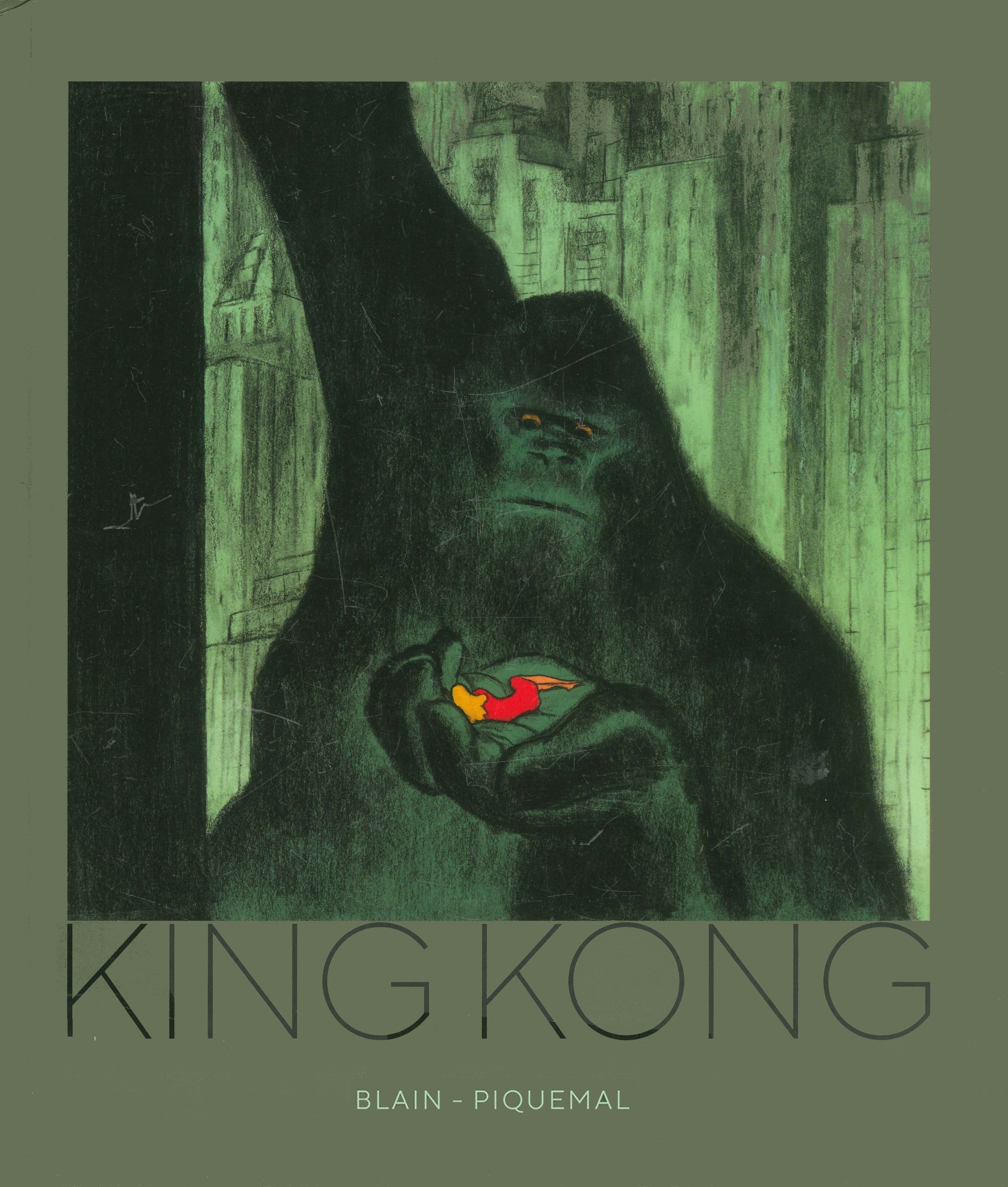 Portada ampliada de KING KONG