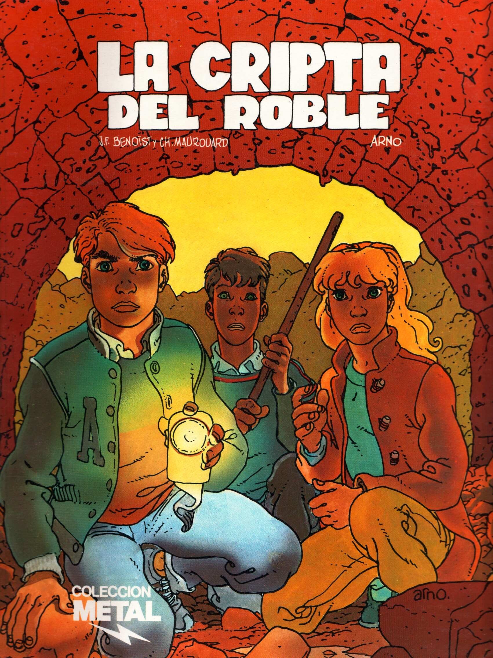 Portada ampliada de LA CRIPTA DEL ROBLE