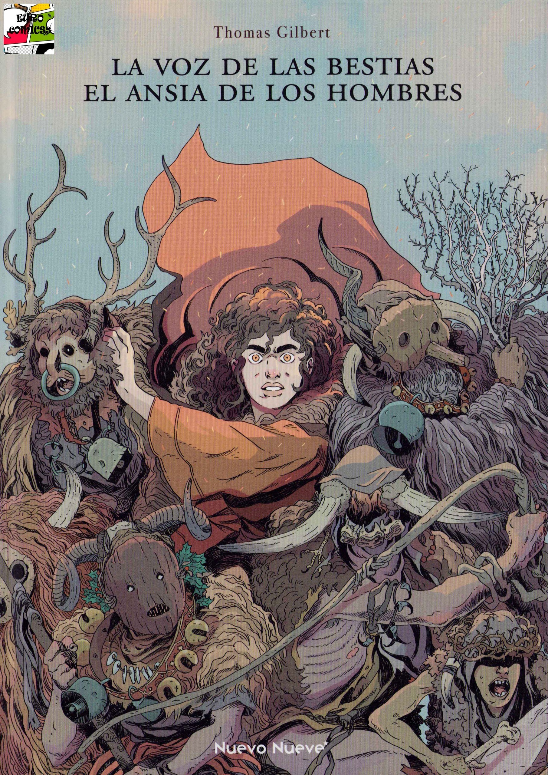Portada ampliada de LA VOZ DE LAS BESTIAS EL ANSIA DE LOS HOMBRES
