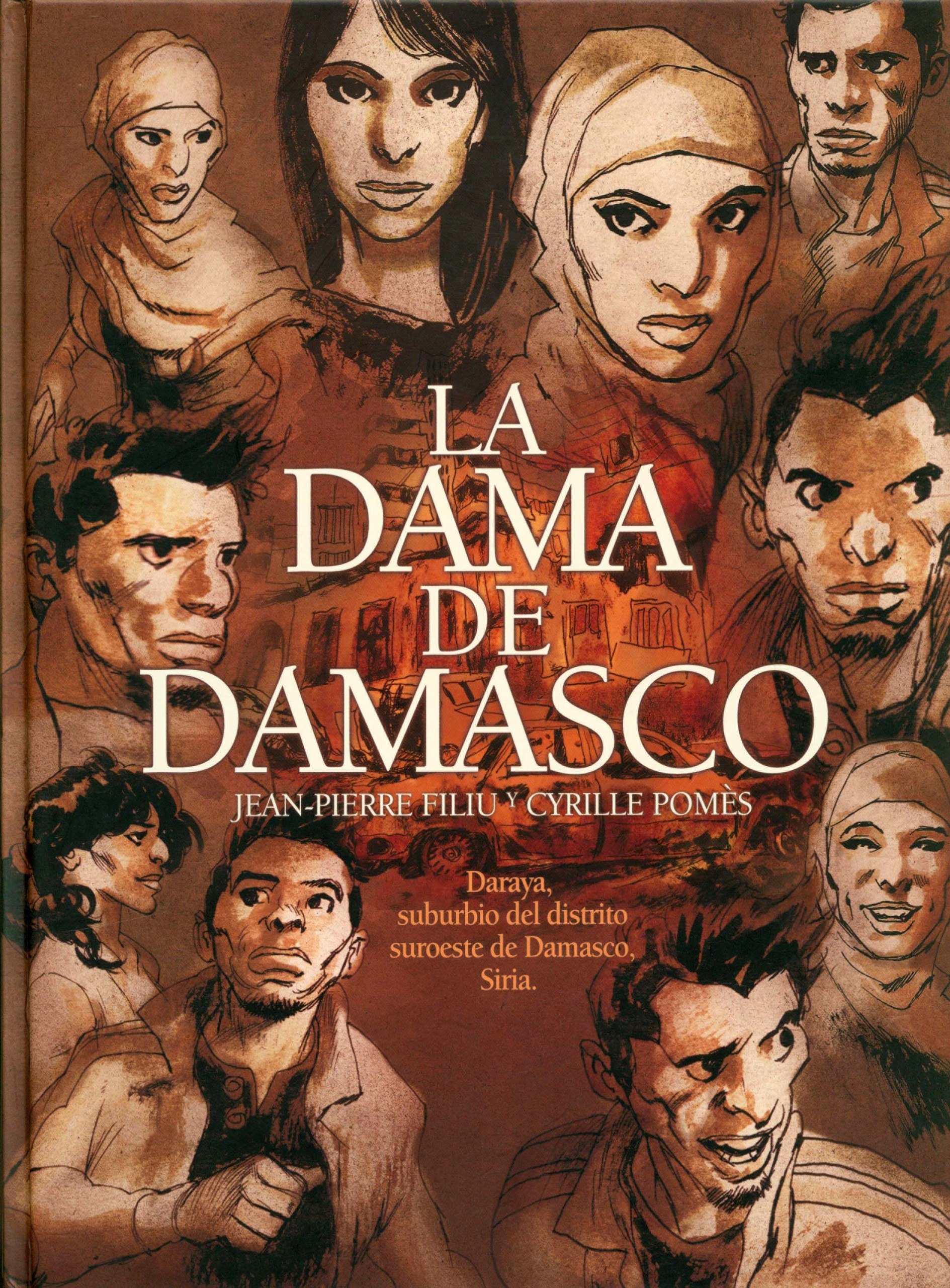 Portada ampliada de LA DAMA DE DAMASCO