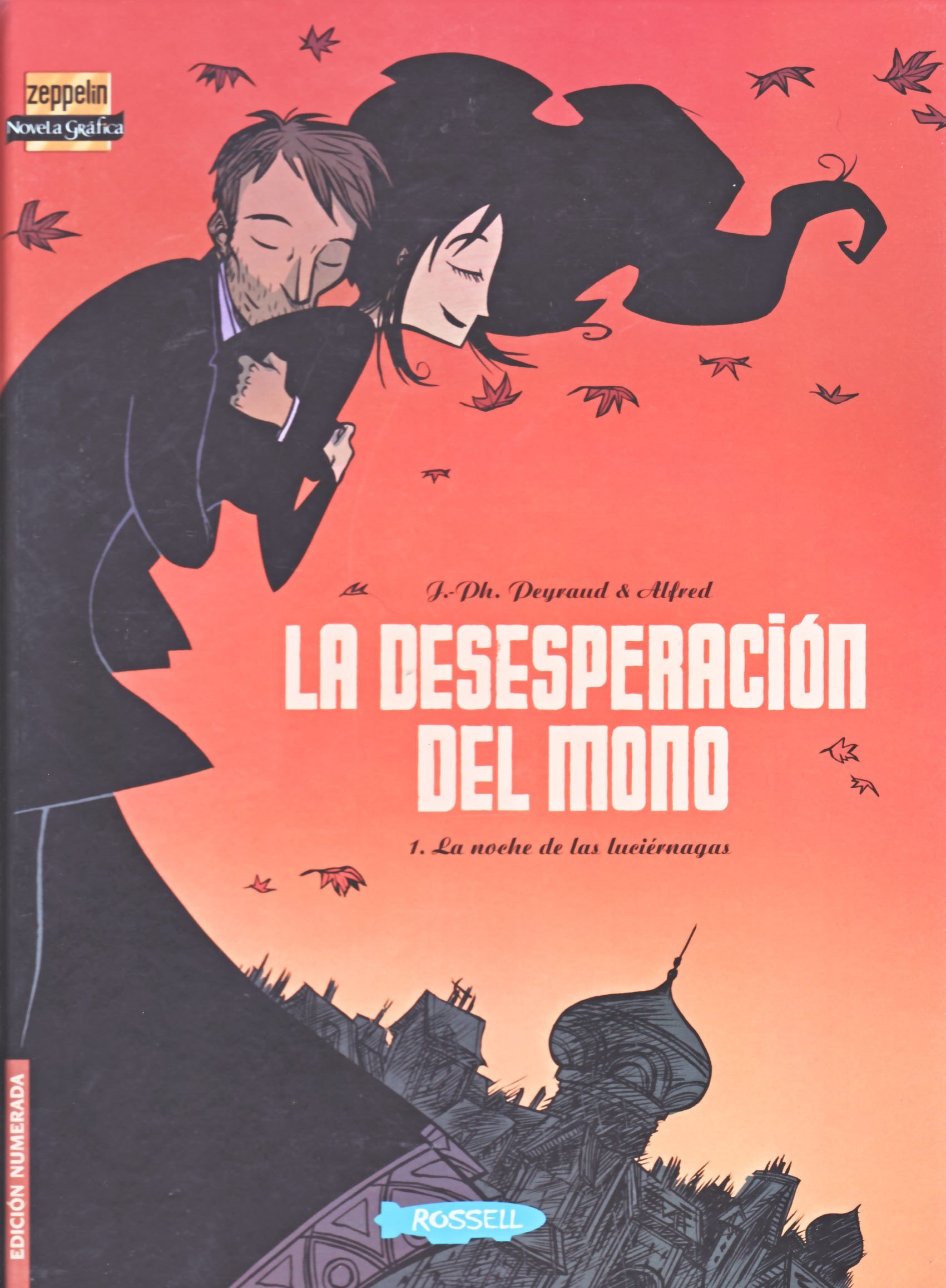 Portada ampliada de LA DESESPERACIÓN DEL MONO