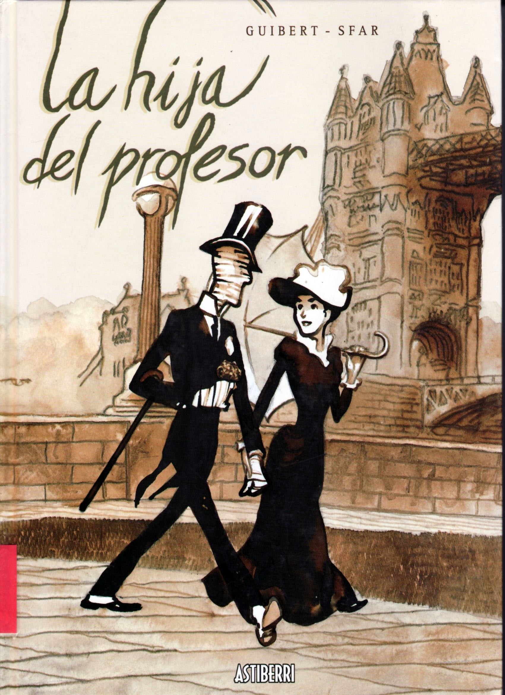 Portada ampliada de La hija del profesor