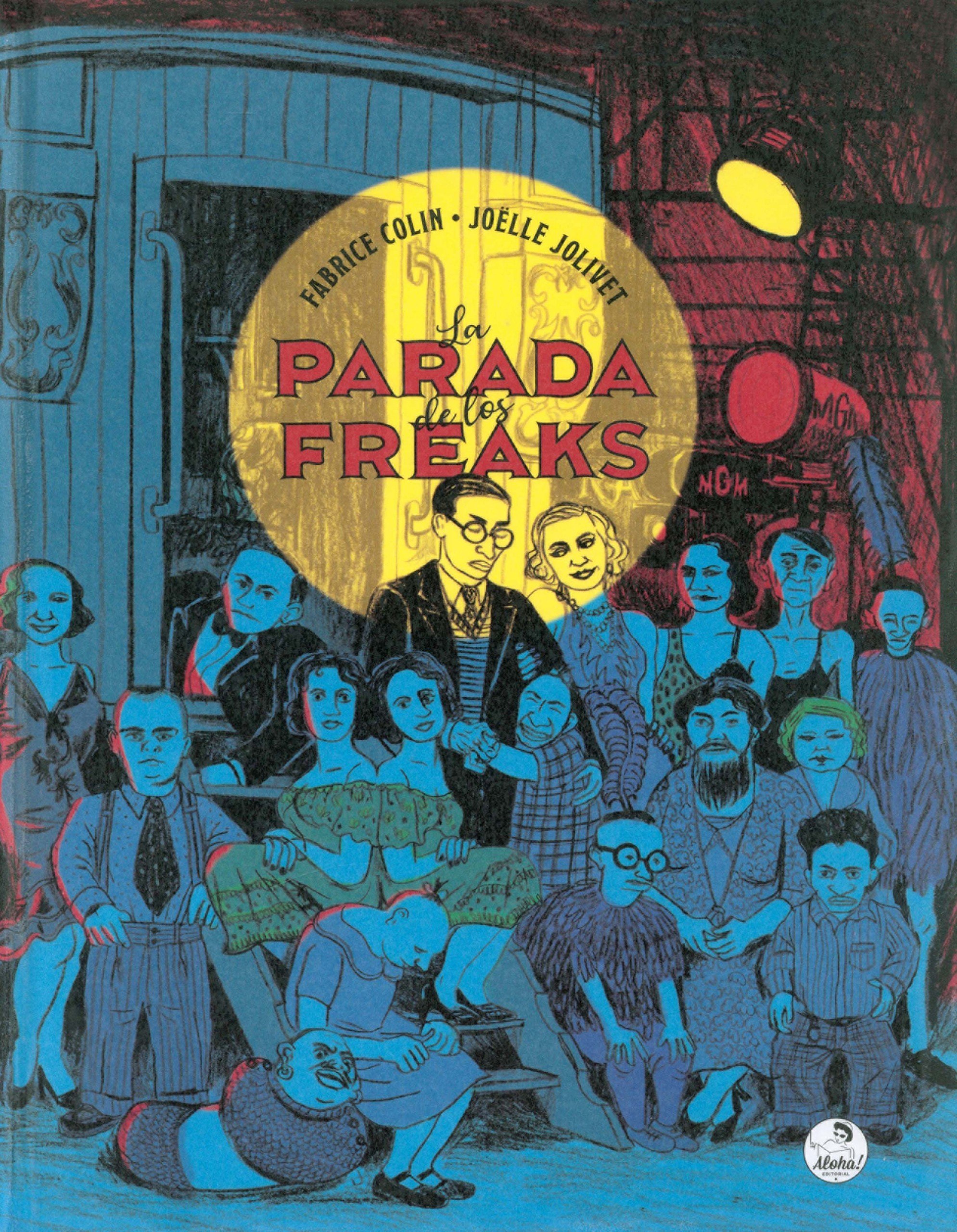 Portada ampliada de La Parada de los freaks