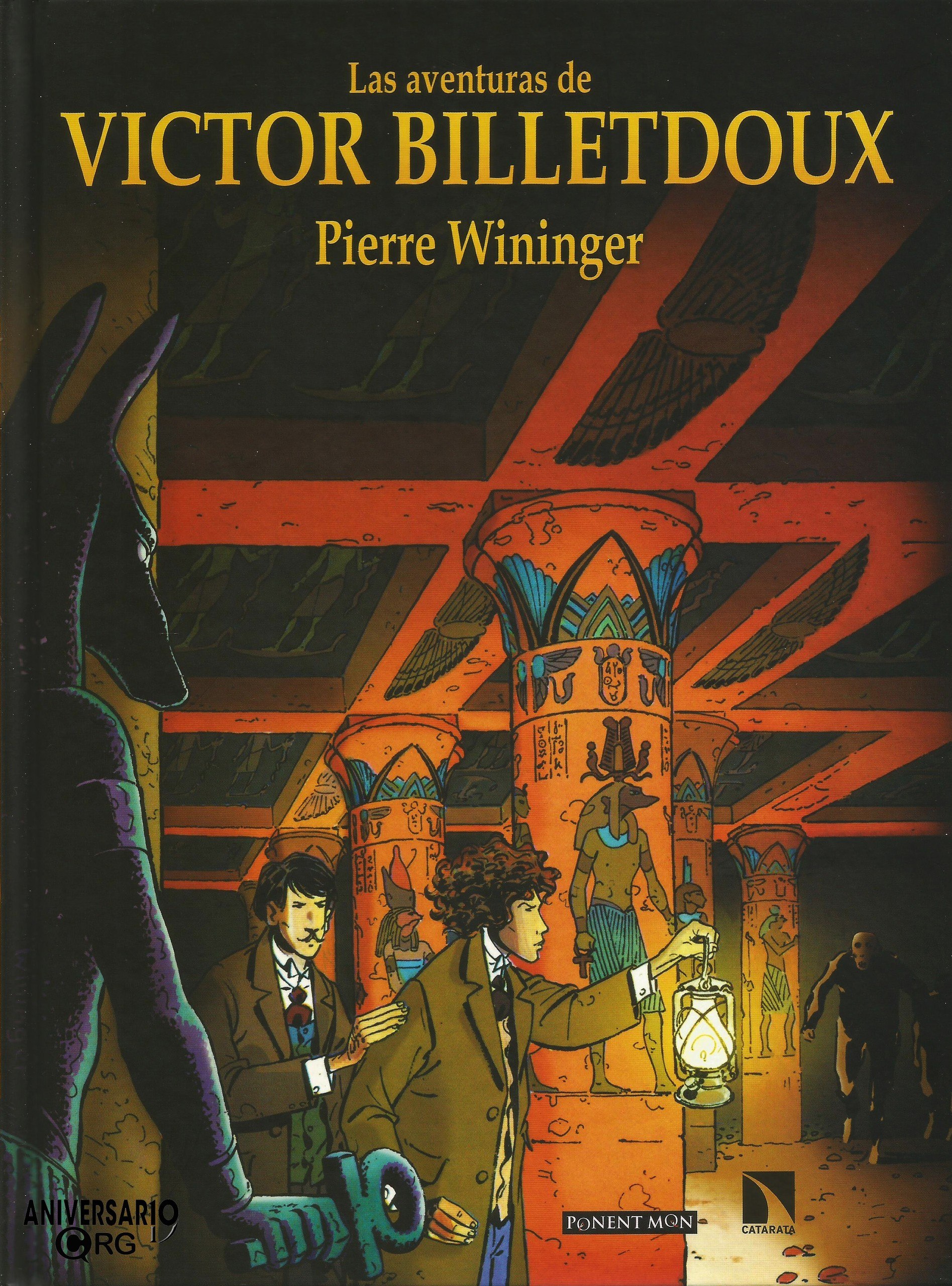 Portada ampliada de Las aventuras de VICTOR BILLETDOUX