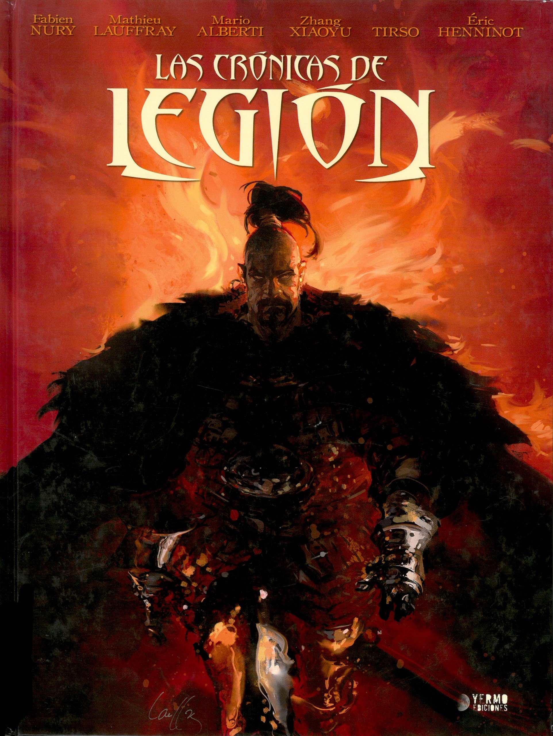 Portada ampliada de LOS CRONICAS DE LEGION