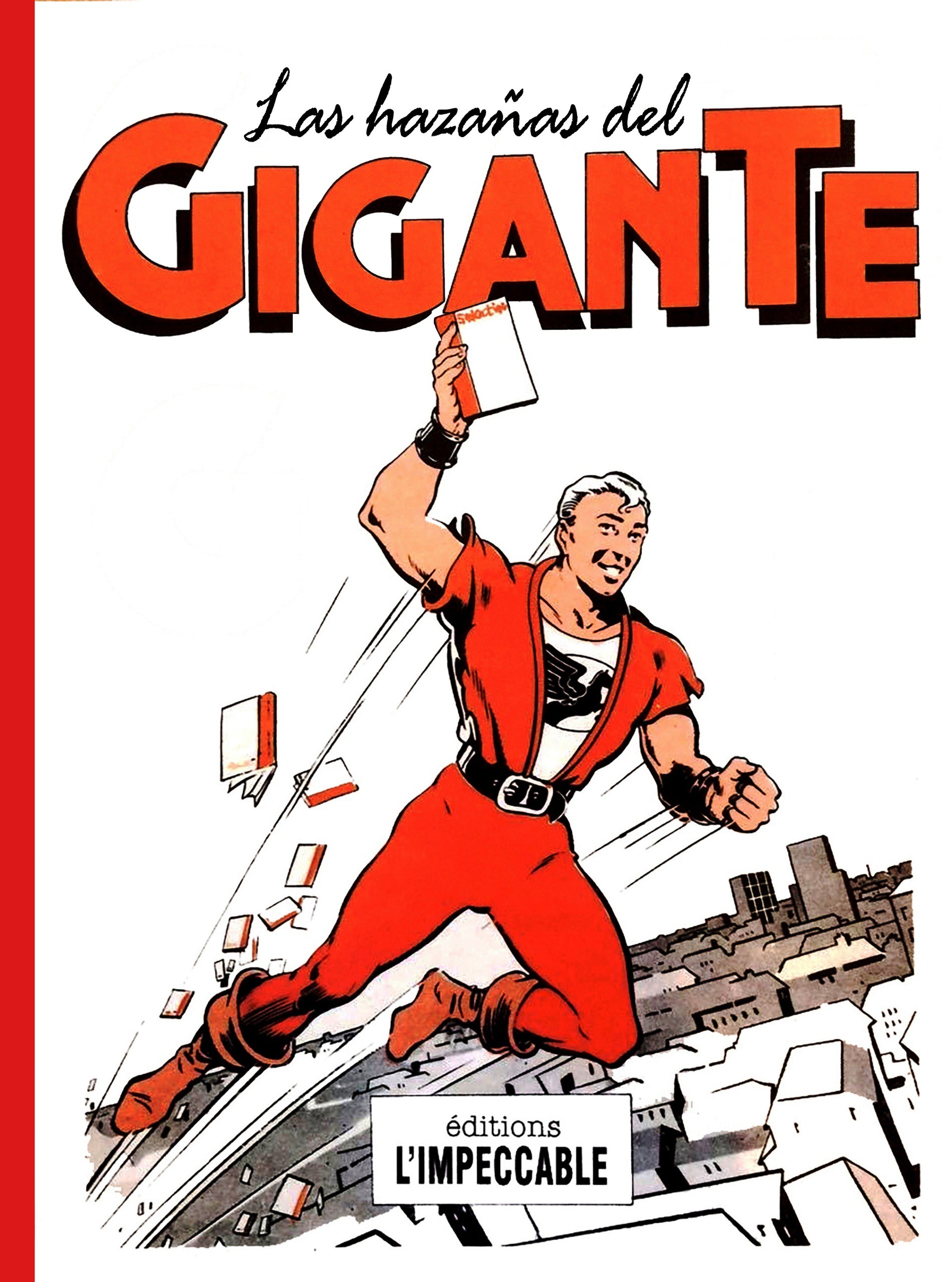 Portada ampliada de Las hazañas del GIGANTE
