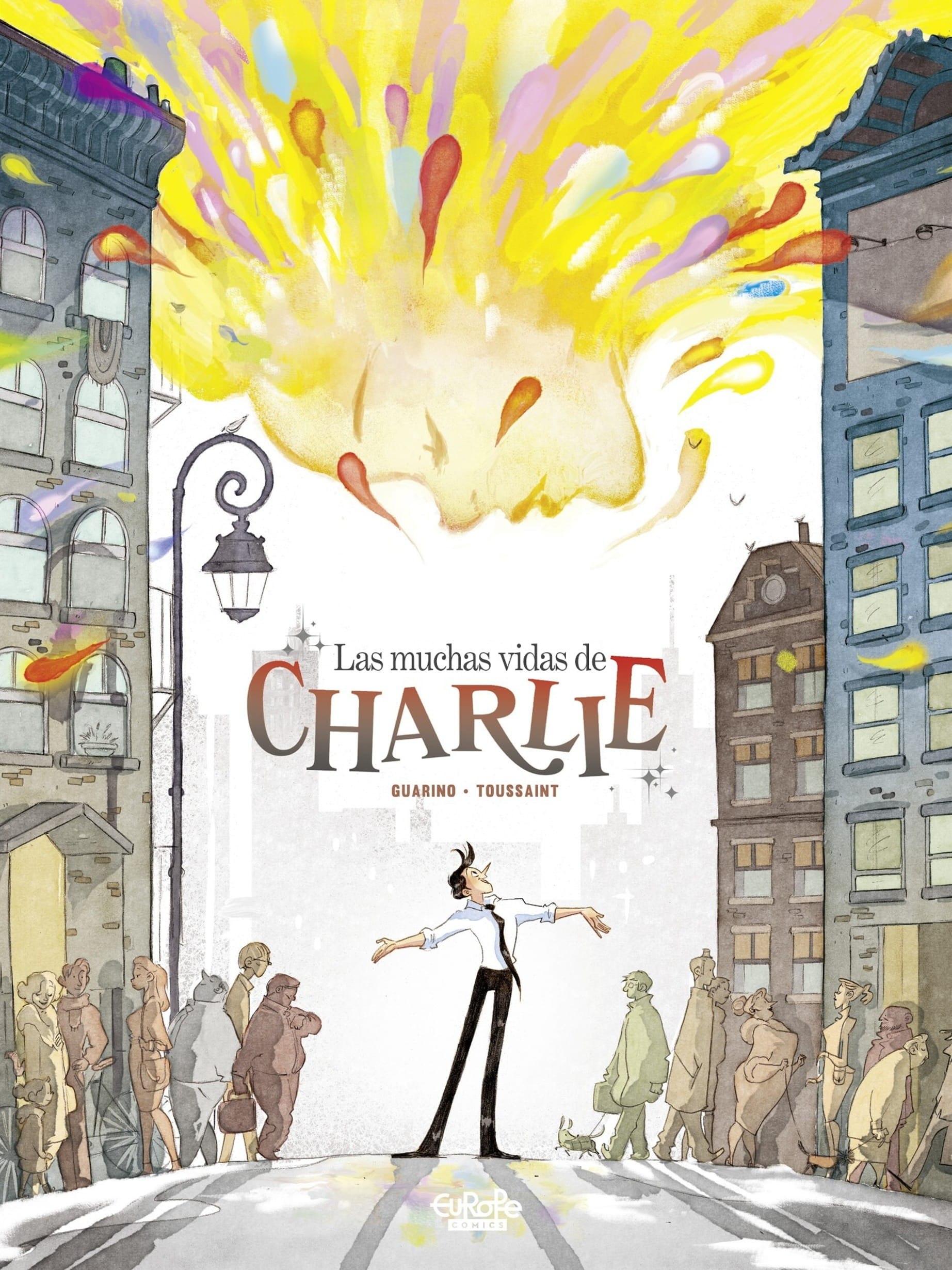 Portada ampliada de Las muchas vidas de Charlie