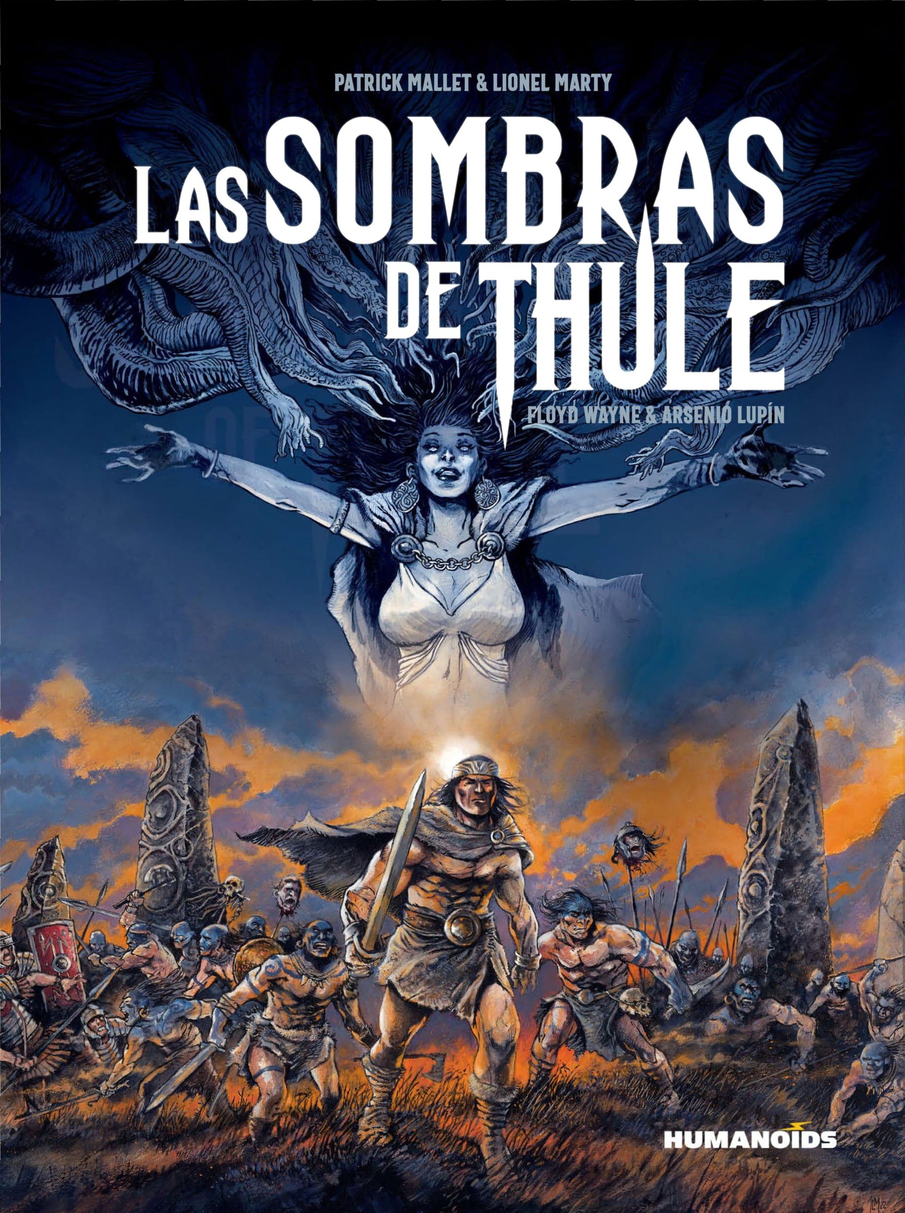 Portada ampliada de LAS SOMBRAS DE THULE