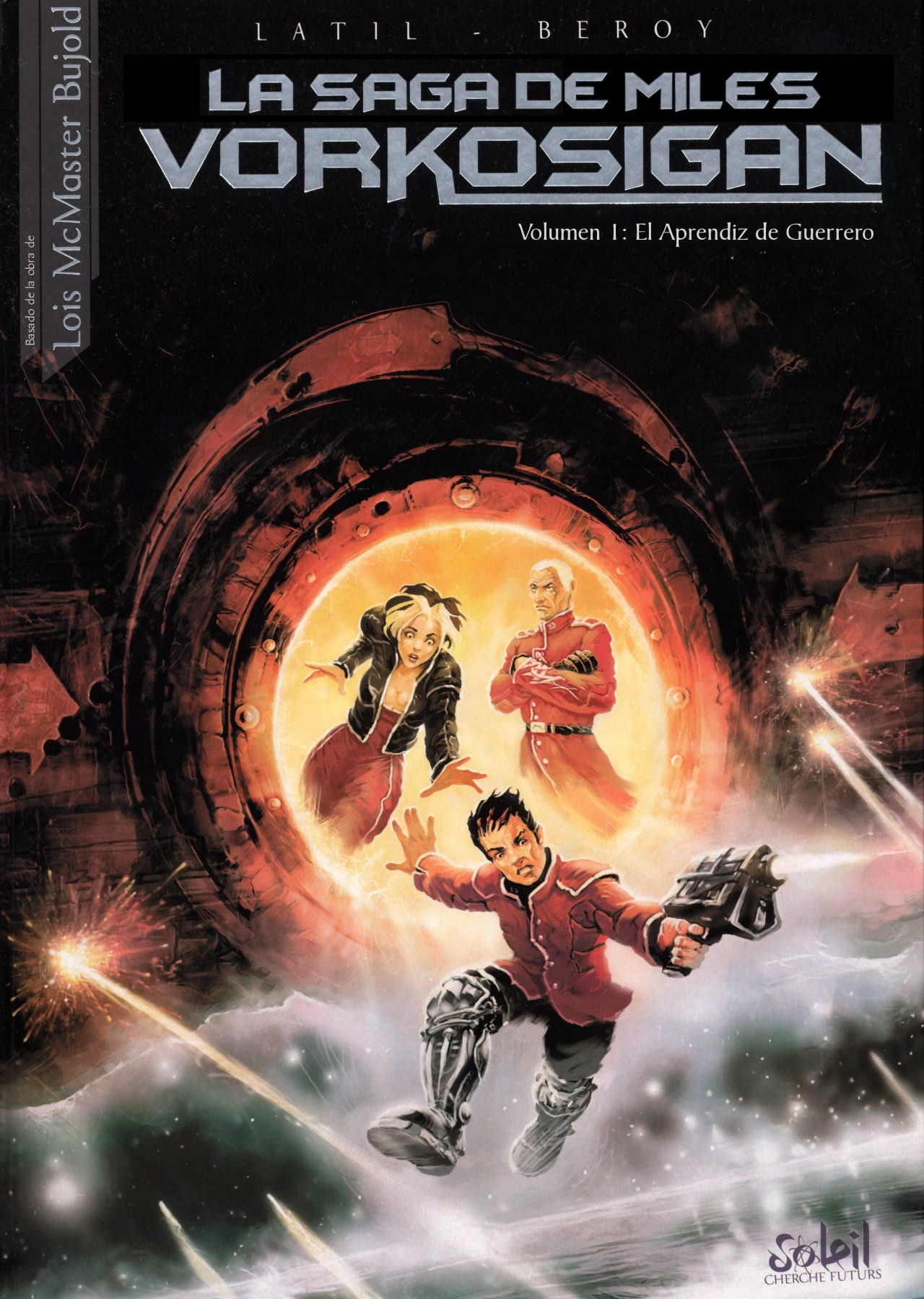 Portada ampliada de LA SAGA DE MILES VORKOSIGAN