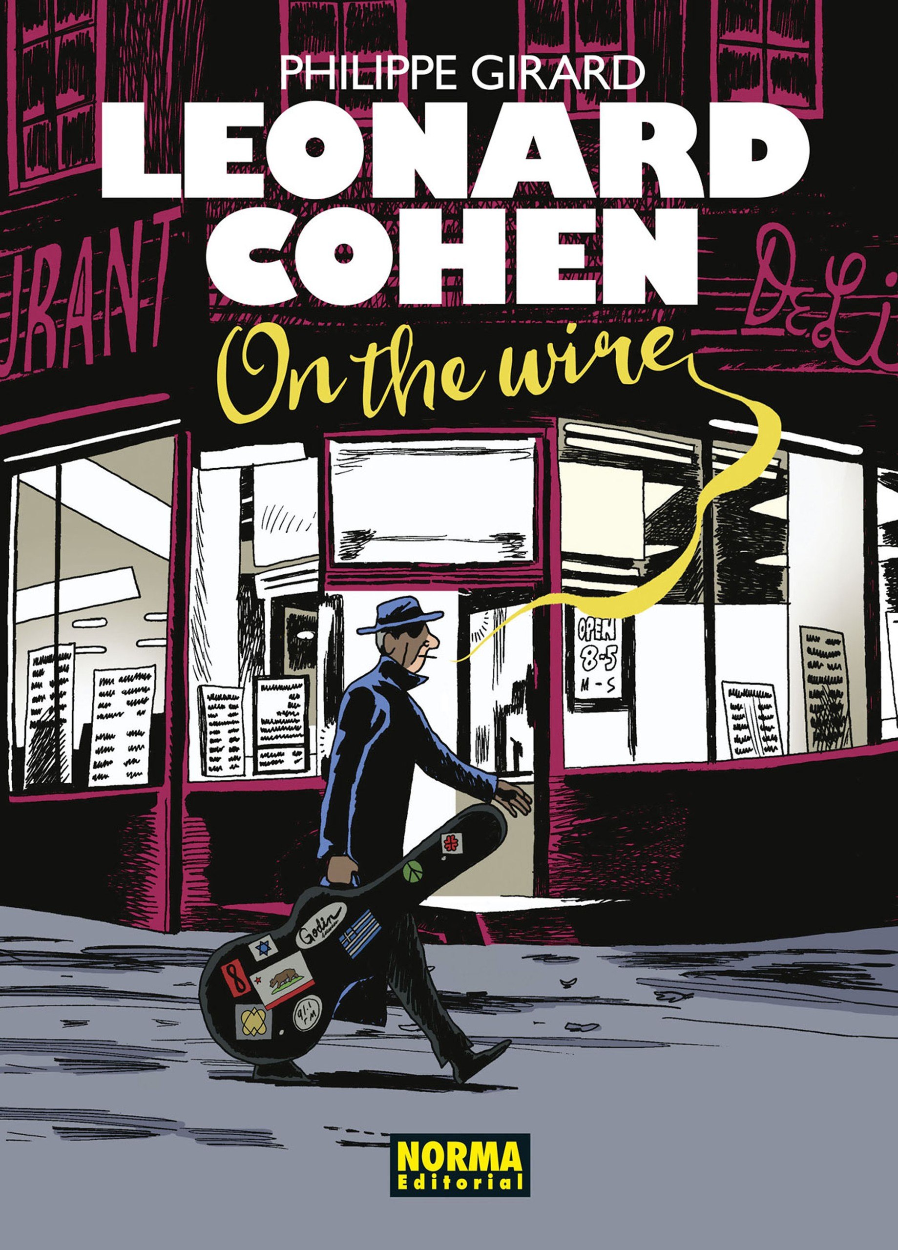 Portada ampliada de LEONARD COHEN On the wire