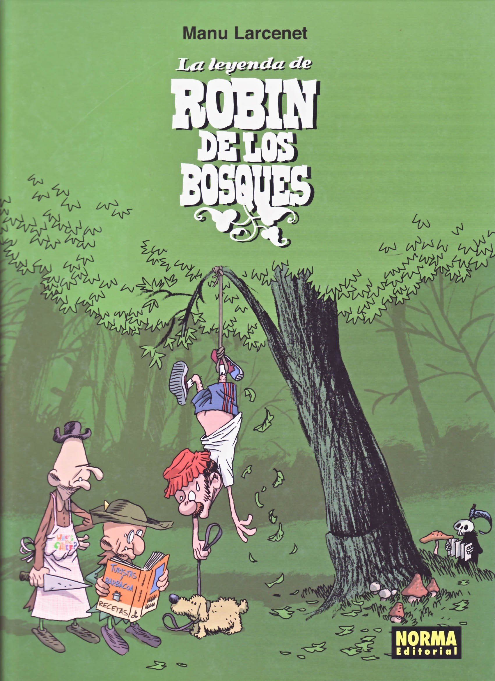 Portada ampliada de La leyenda de ROBIN DE LOS BOSQUES