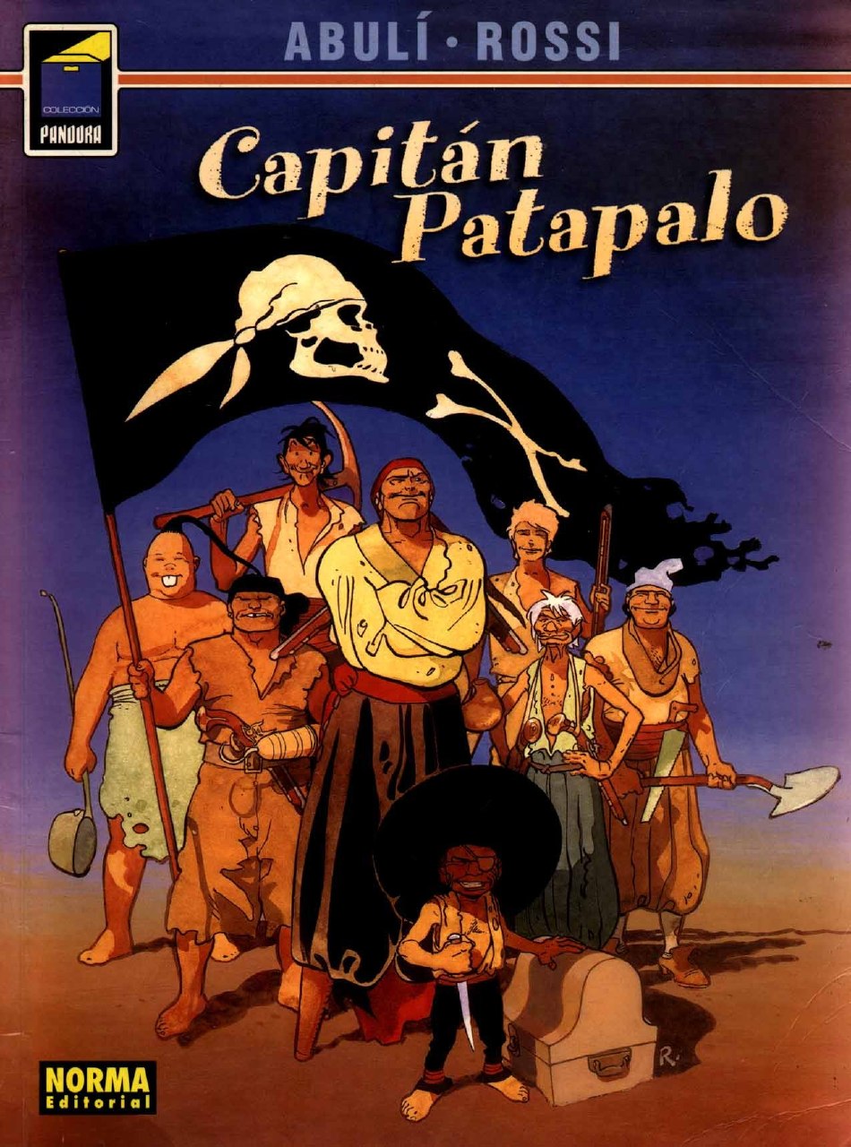 Portada ampliada de Capitán Patapalo
