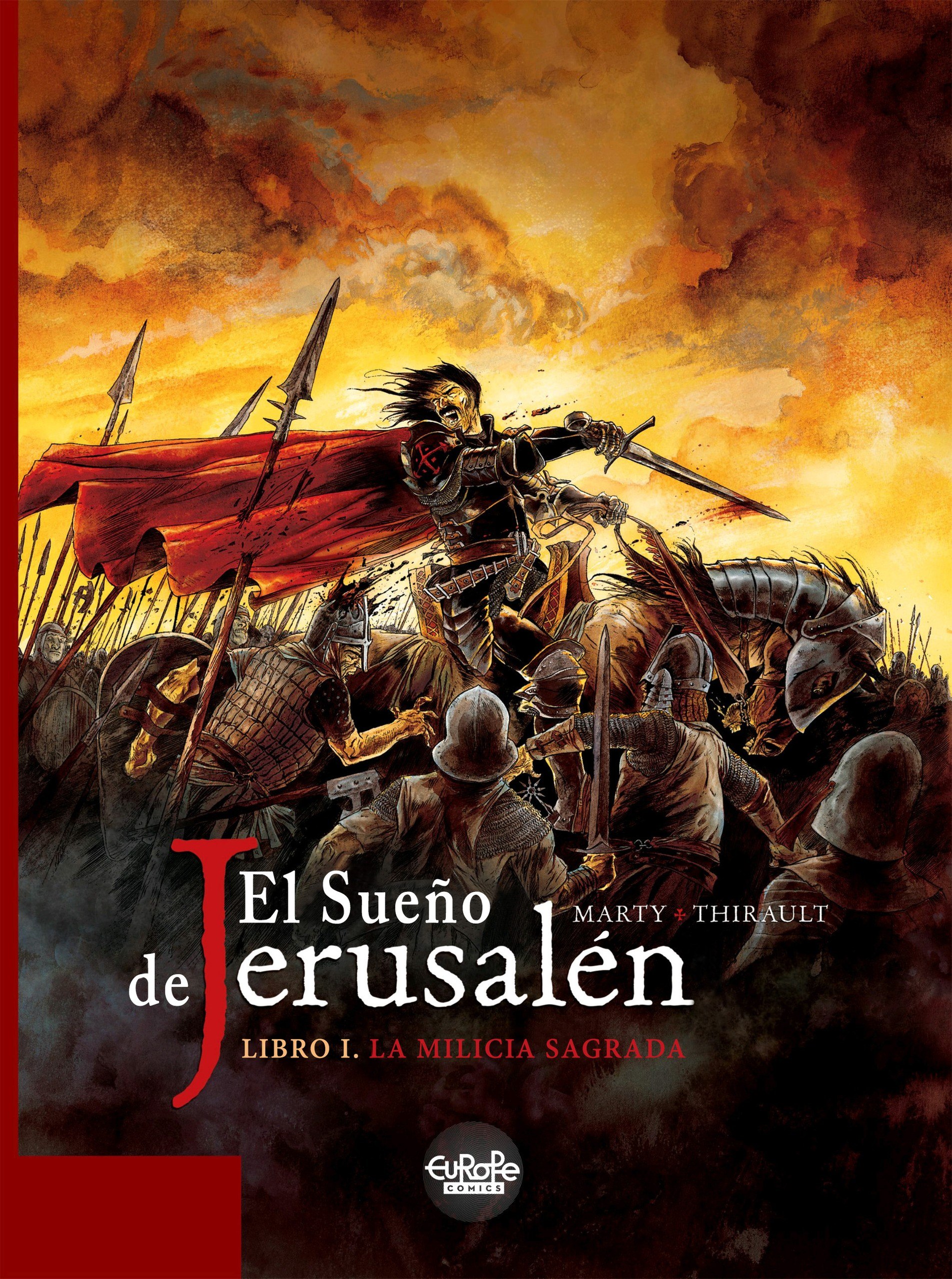 Portada ampliada de El Sueño de Jerusalén