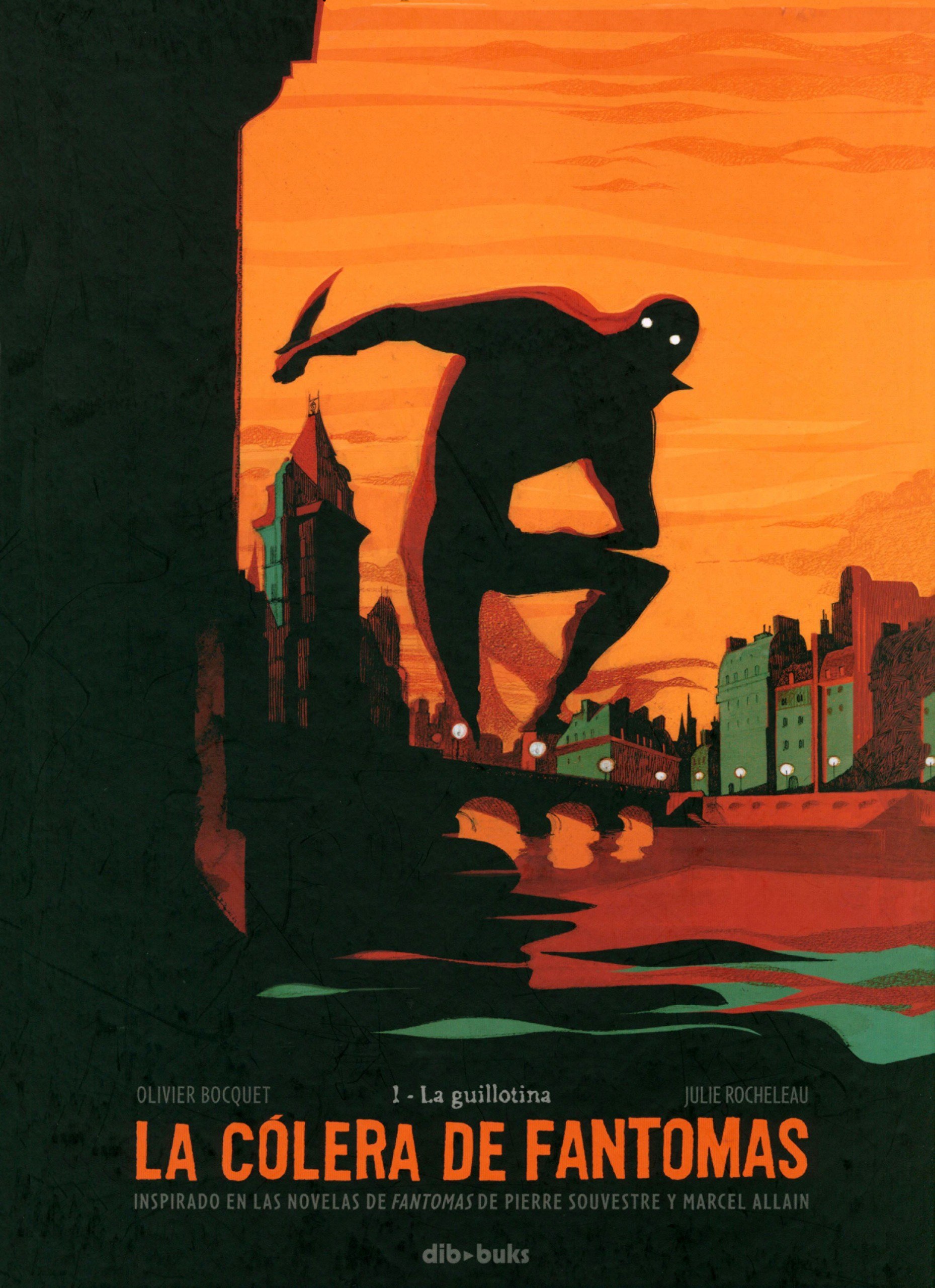 Portada ampliada de LA CÓLERA DE FANTOMAS