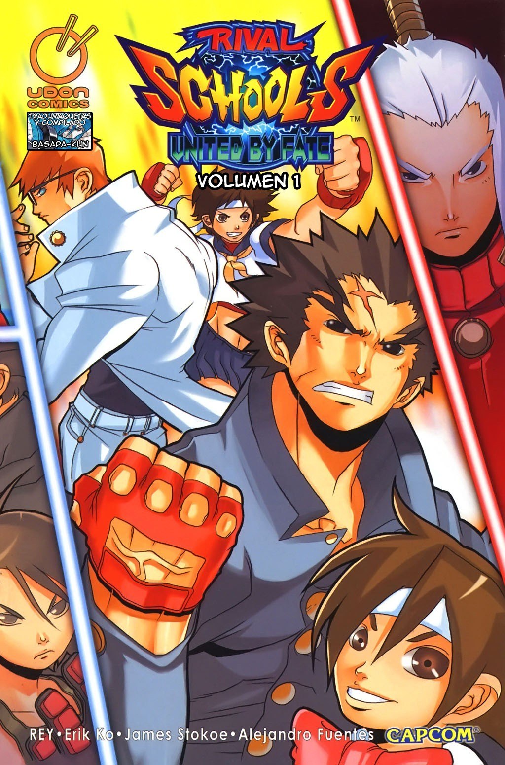 Portada ampliada de Rival Schools: United by Fate Volumen