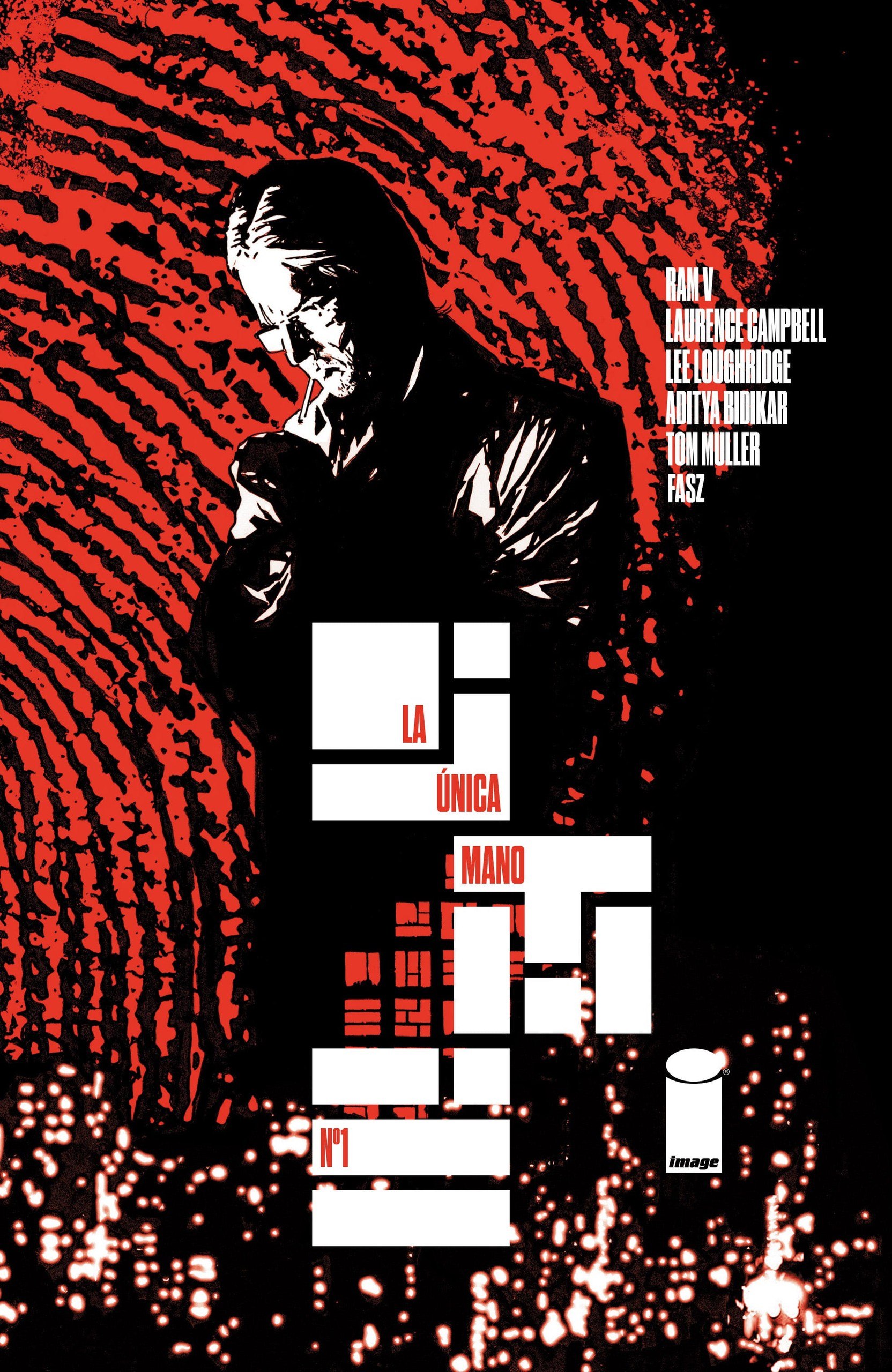 Portada ampliada de LA ÚNICA MANO