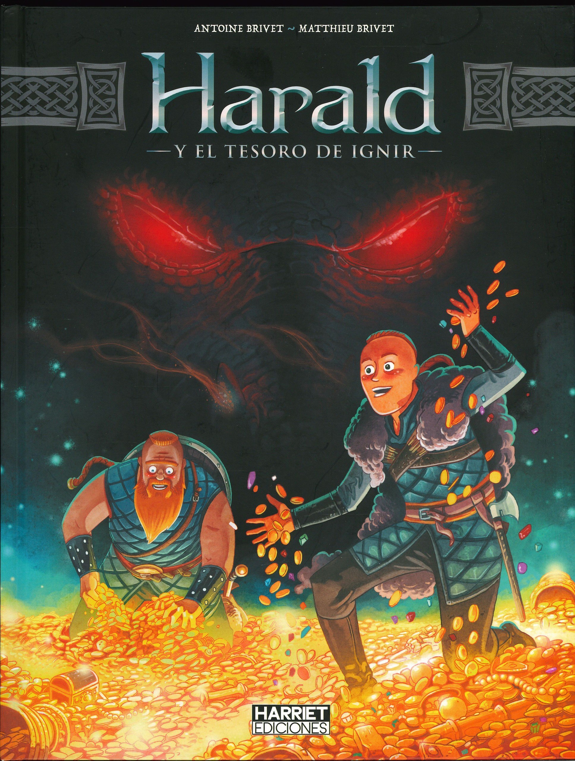 Portada ampliada de Harald y el tesoro de Ignir
