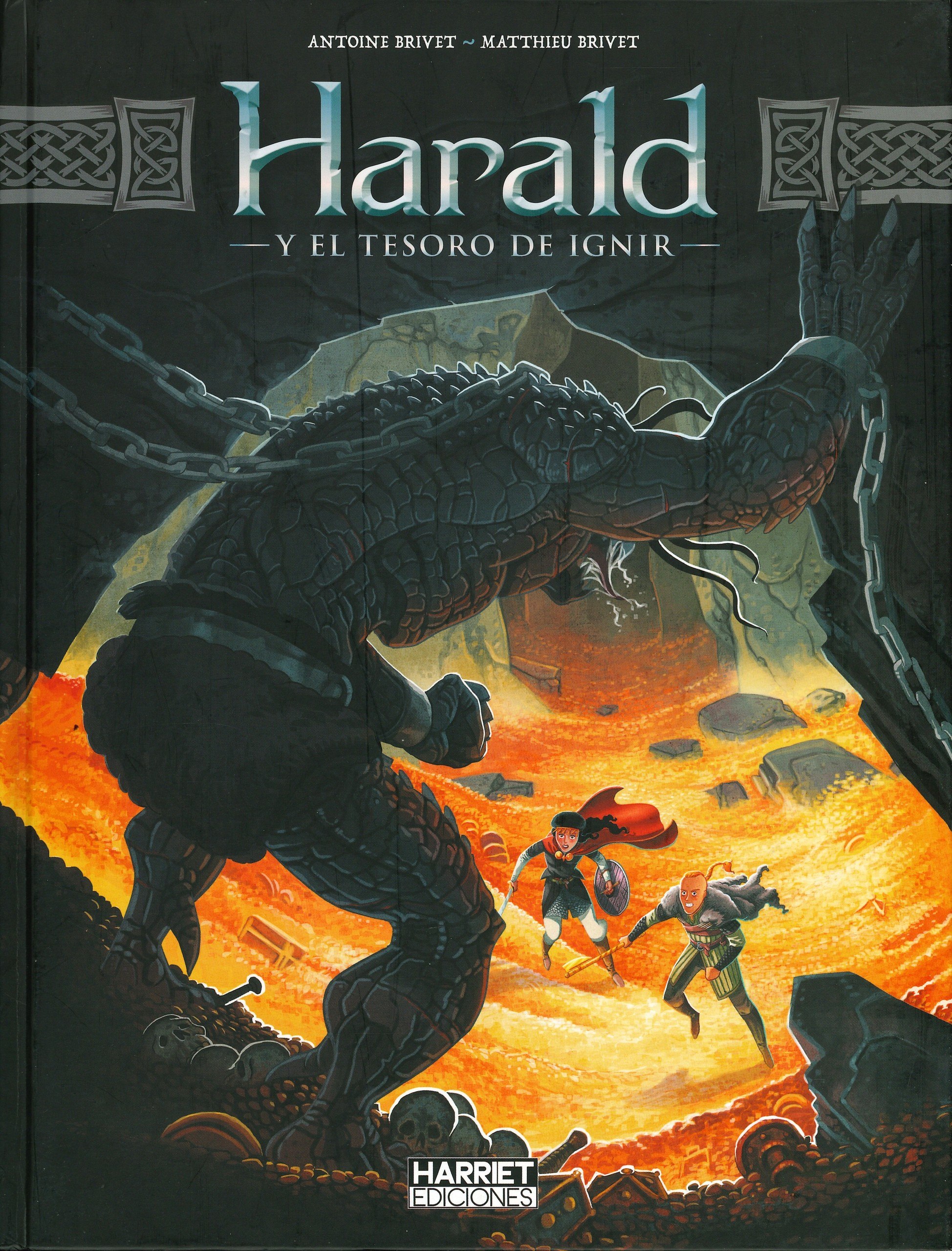 Portada ampliada de Harald y el tesoro de Ignir