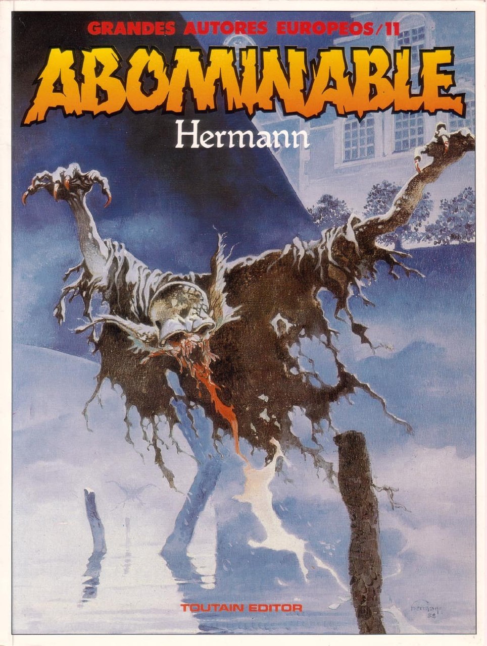 Portada ampliada de ABOMINABLE