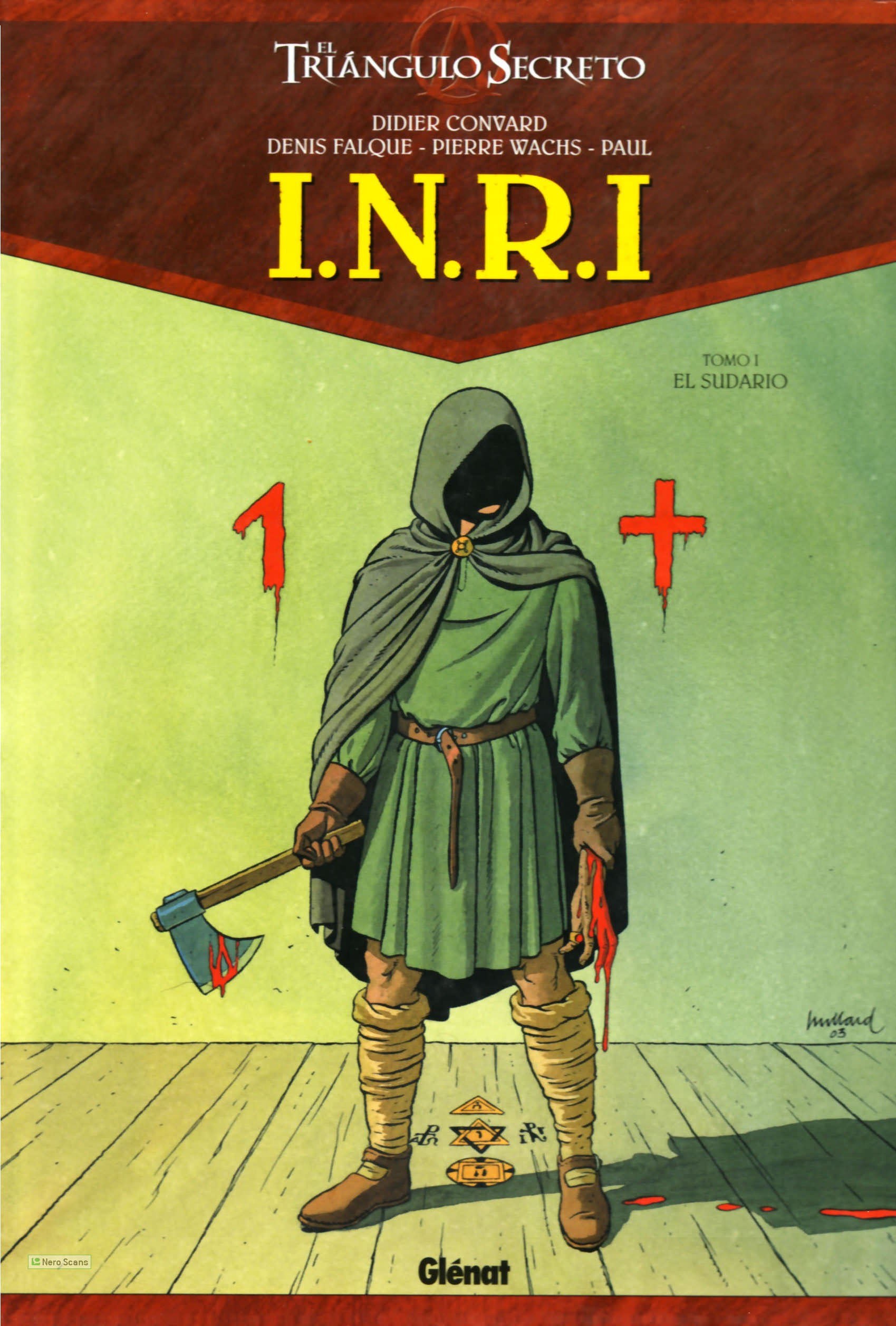 Portada ampliada de I.N.R.I