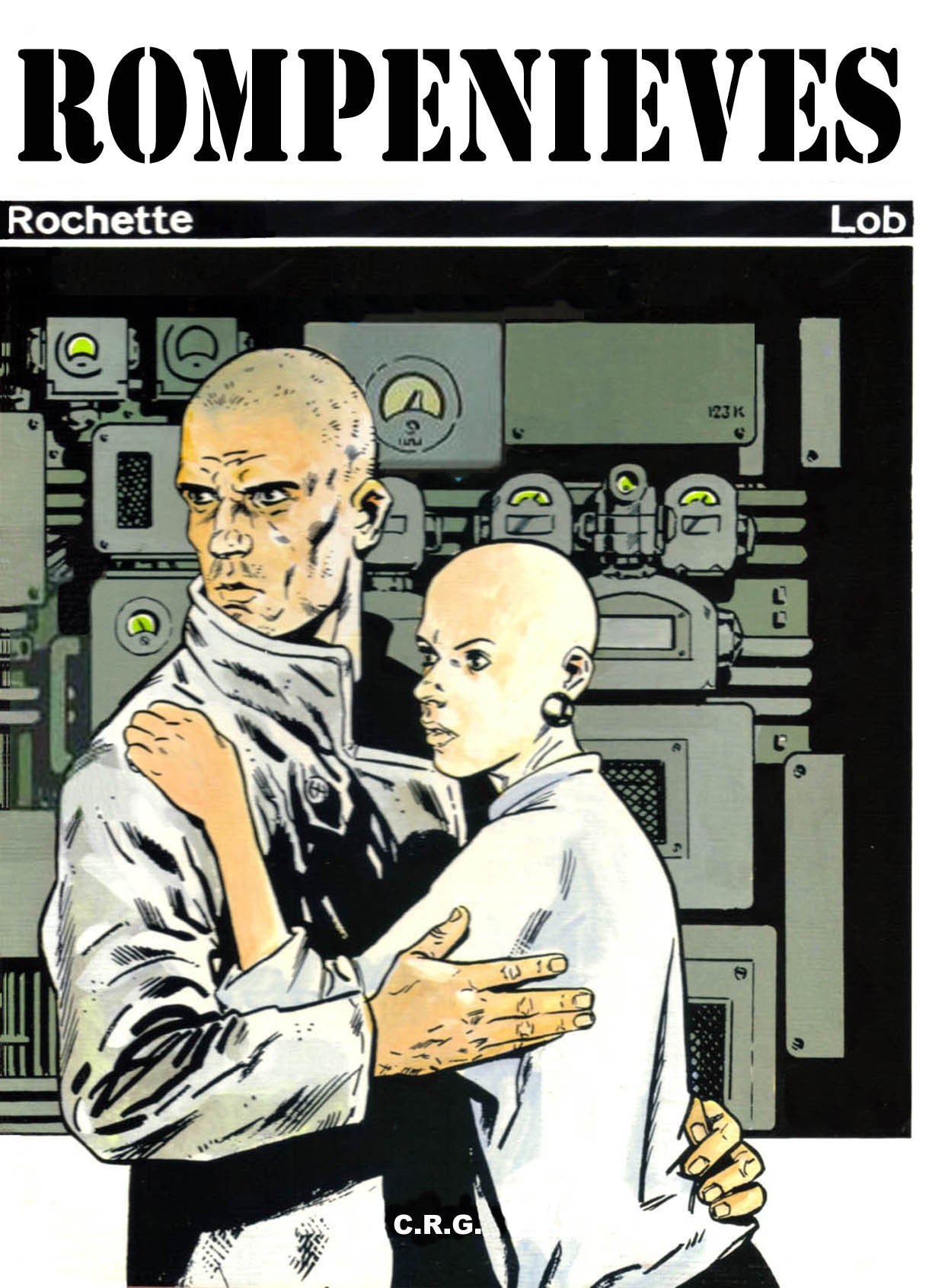 Portada ampliada de ROMPENIEVES