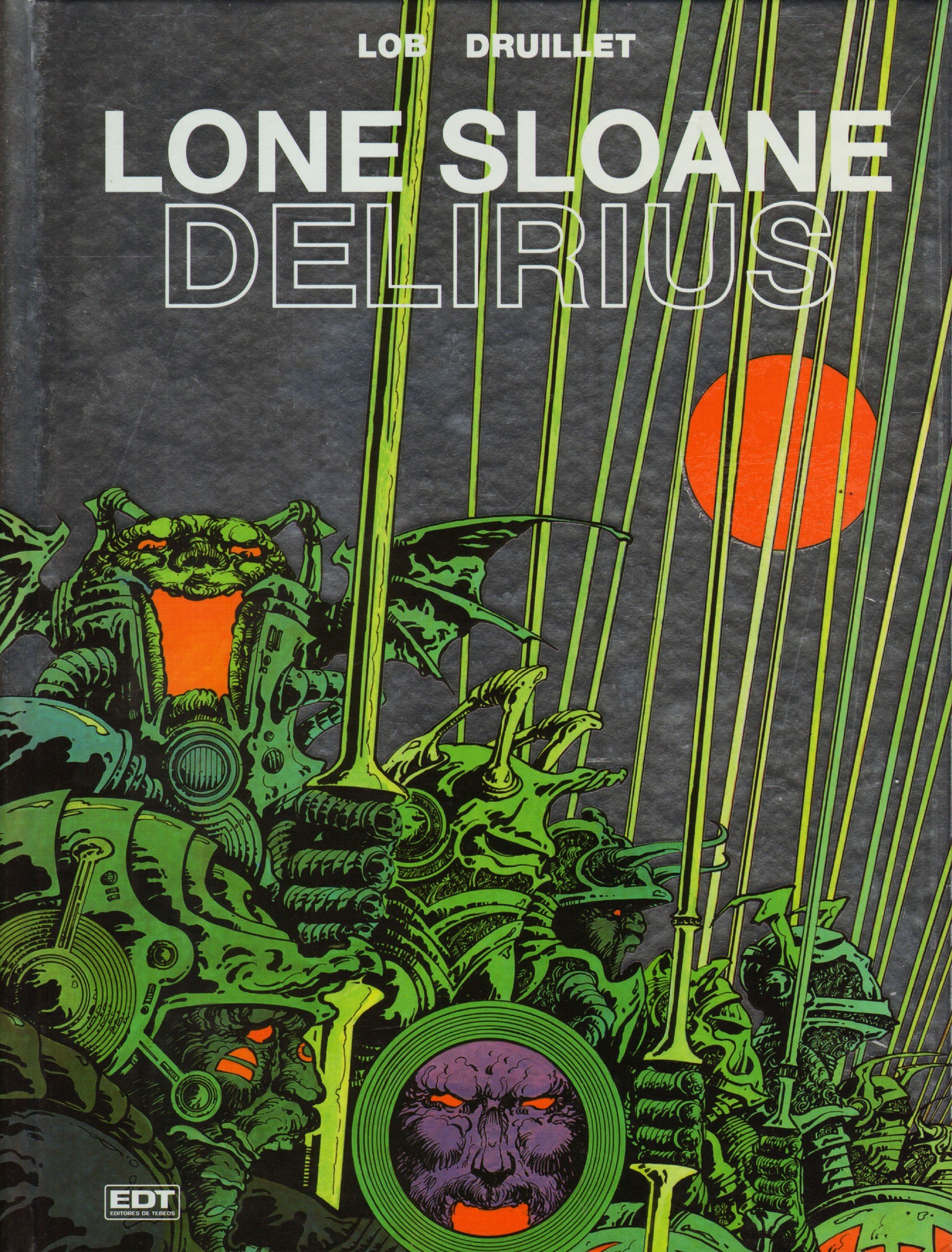 Portada ampliada de LONE SLOANE DELIRIUS