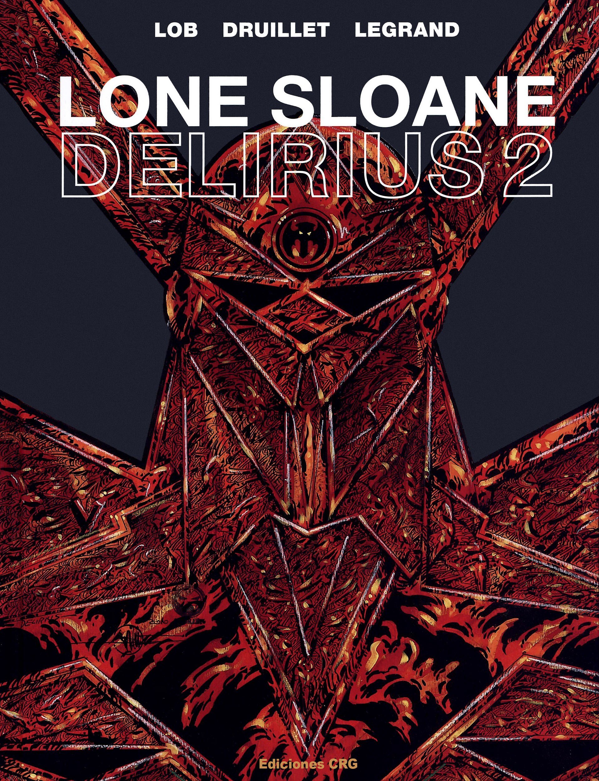 Portada ampliada de LONE SLOANE DELIRIUS 2