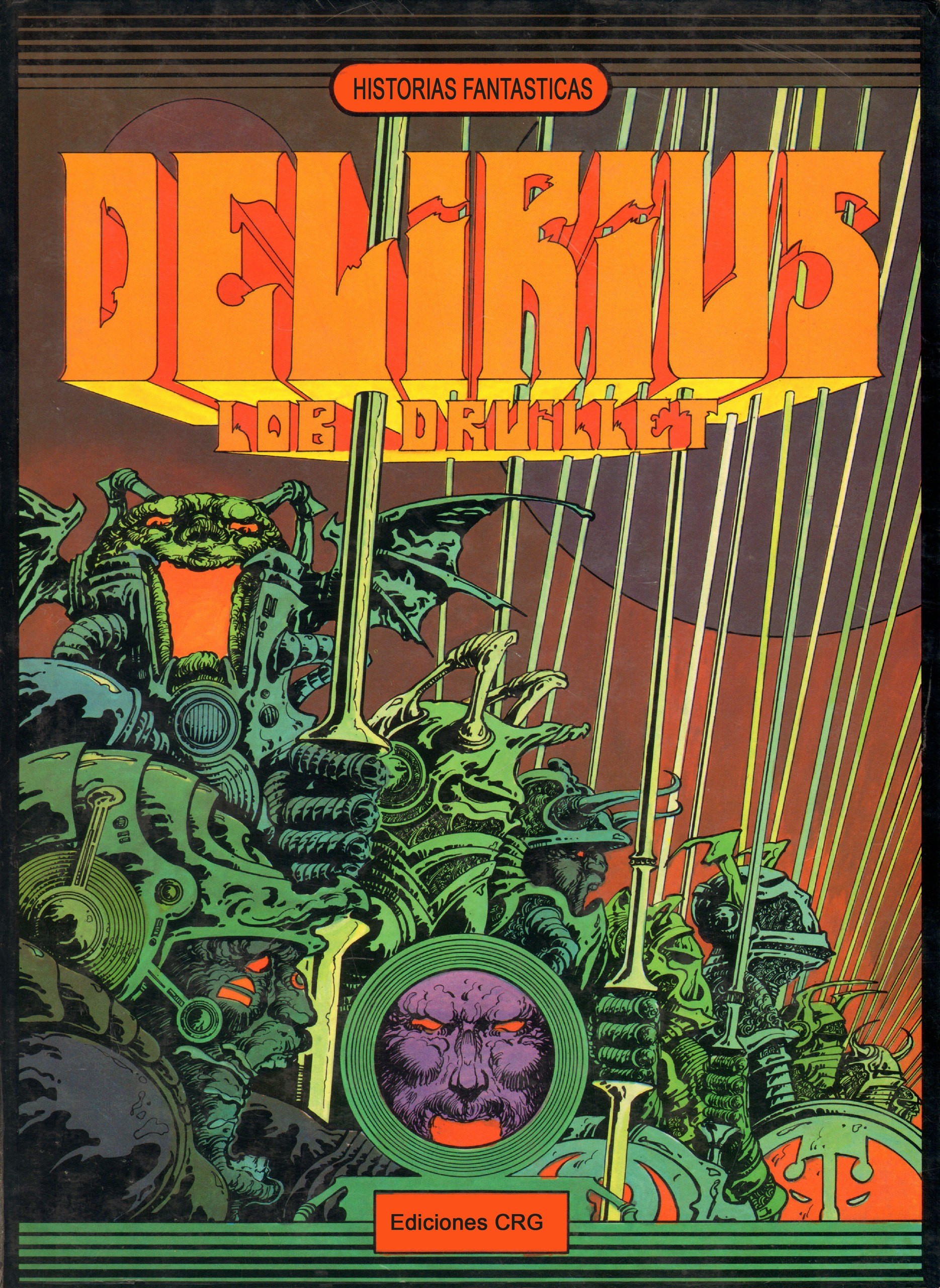 Portada ampliada de DELIRUS