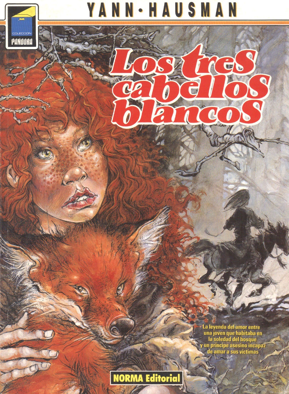 Portada ampliada de Los tres cabellos blancos