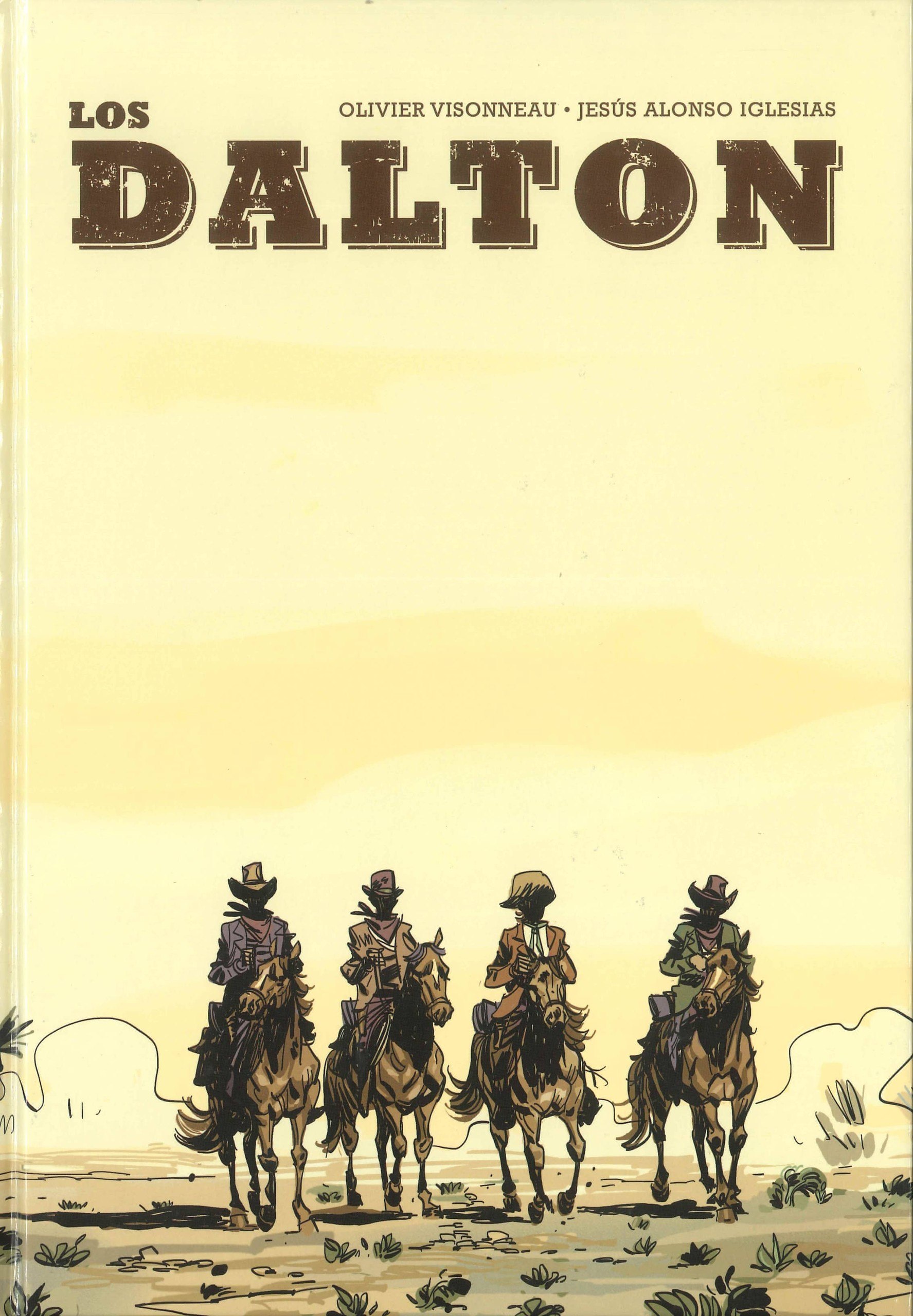 Portada ampliada de LOS DALTON