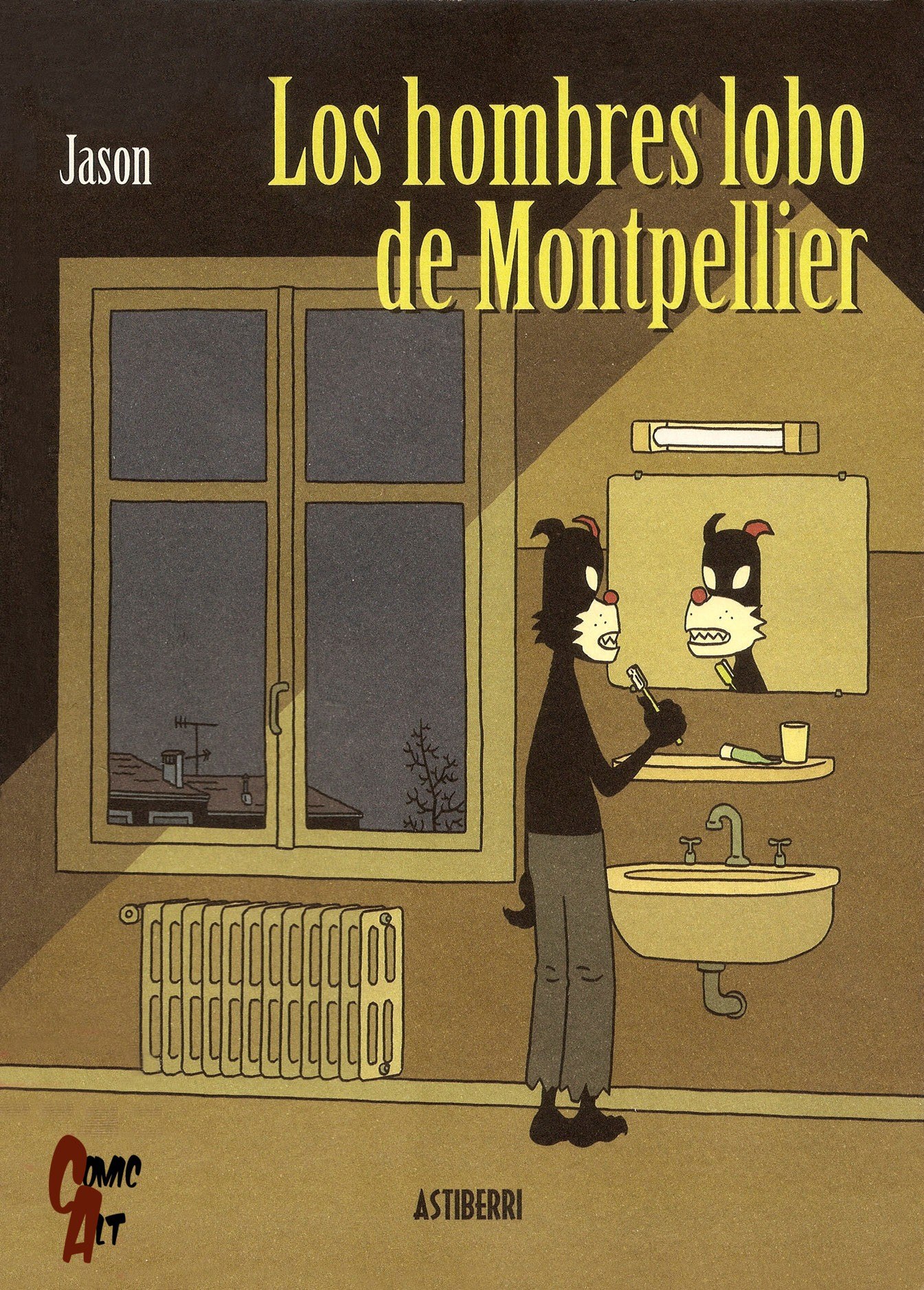 Portada ampliada de Los hombres lobo de Montpellier