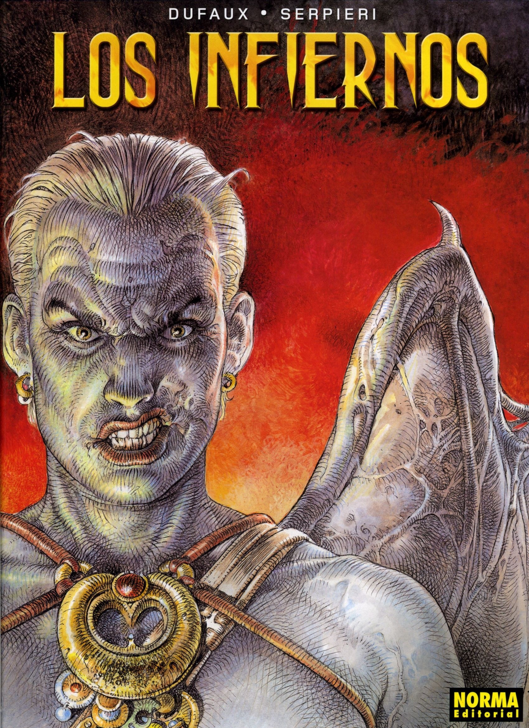 Portada ampliada de LOS INFIERNOS