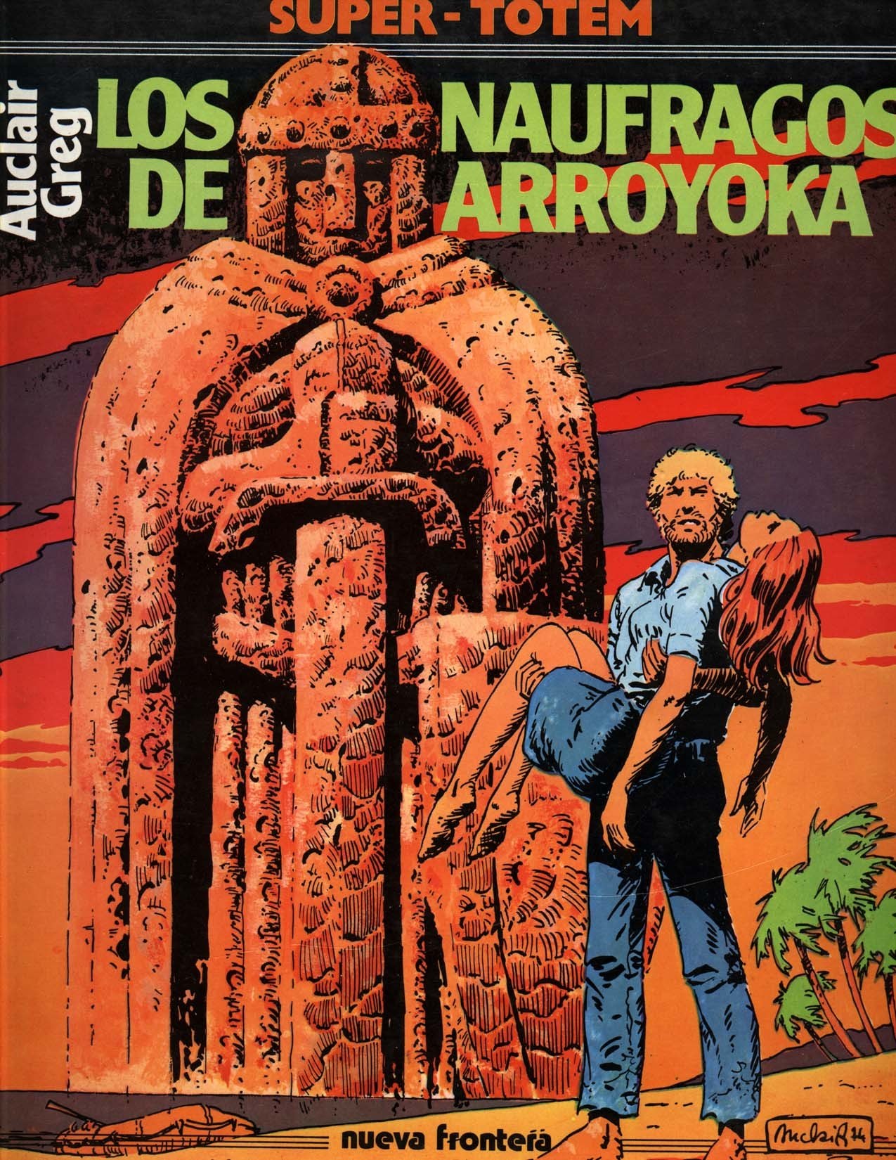 Portada ampliada de LOS DE NAUFRAGOS DE ARROYOKA