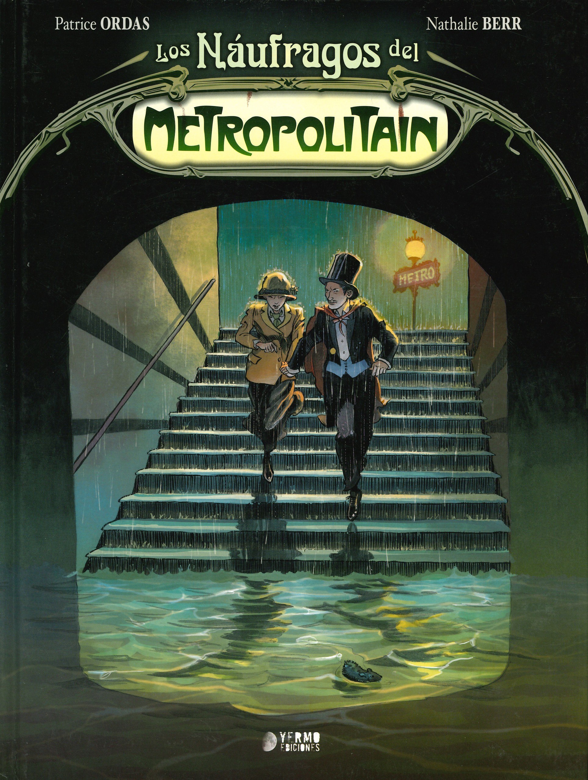 Portada ampliada de Los Náufragos del Metropolitain