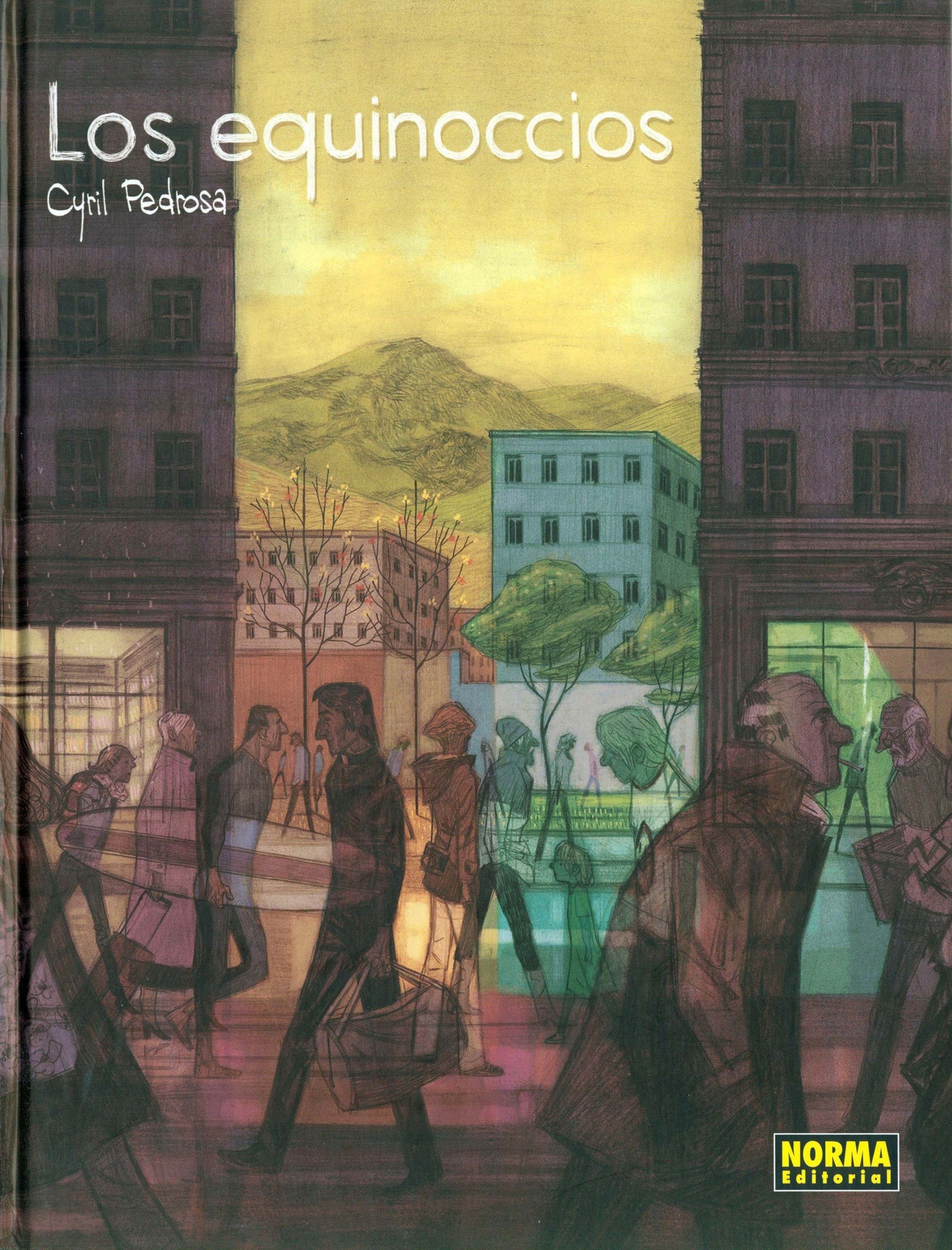 Portada ampliada de Los equinoccios