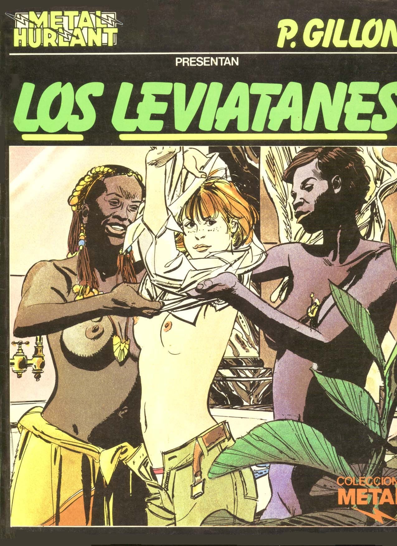 Portada ampliada de LOS LEVIATANES