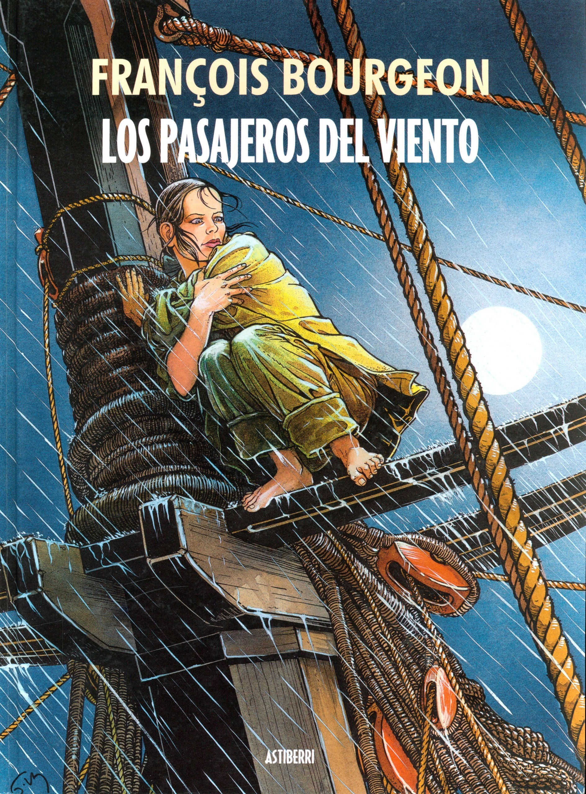 Portada ampliada de LOS PASAJEROS DEL VIENTO