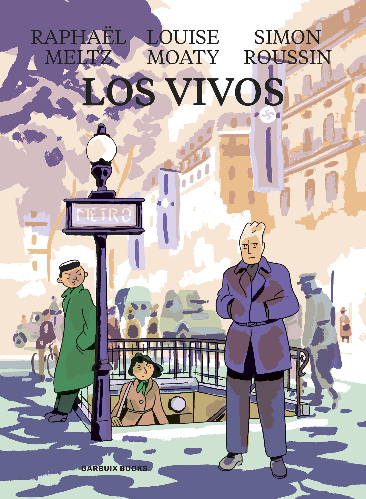 Portada ampliada de LOS VIVOS
