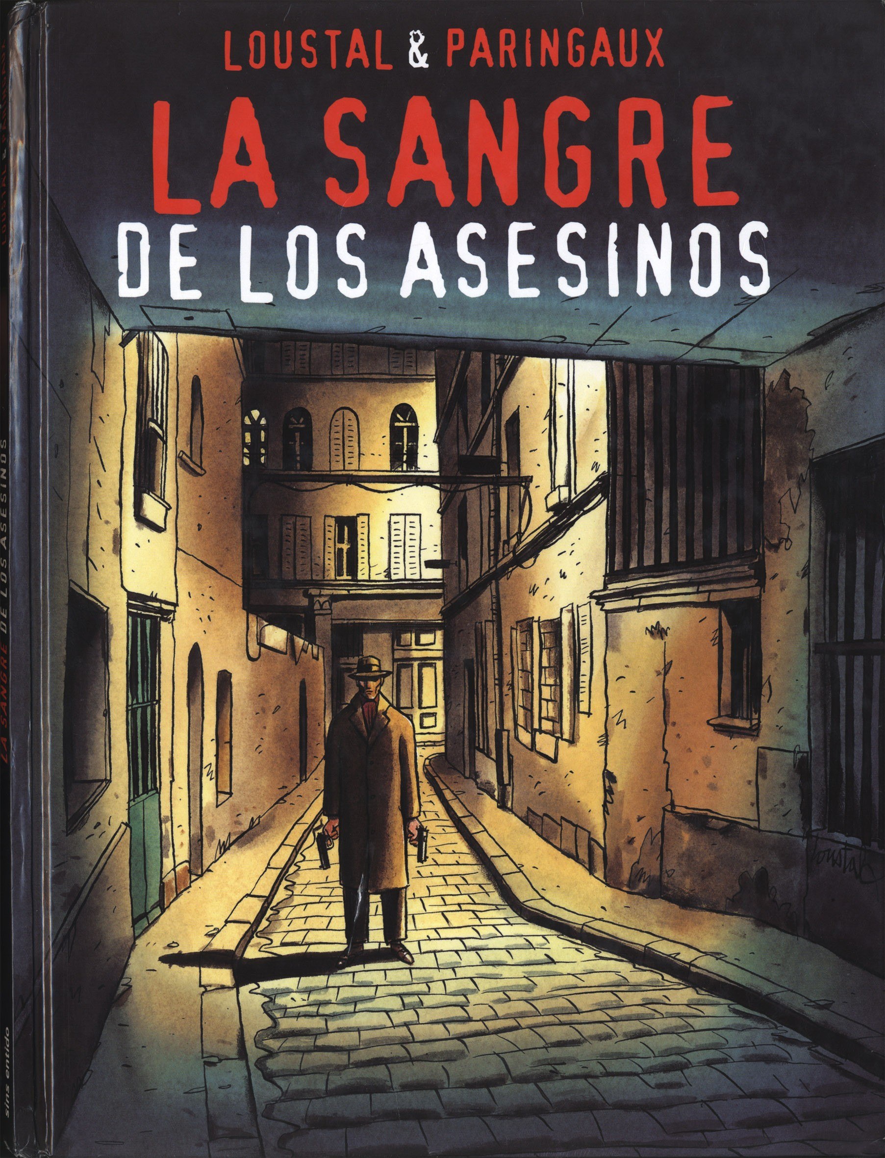 Portada ampliada de LA SANGRE DE LOS ASESINOS