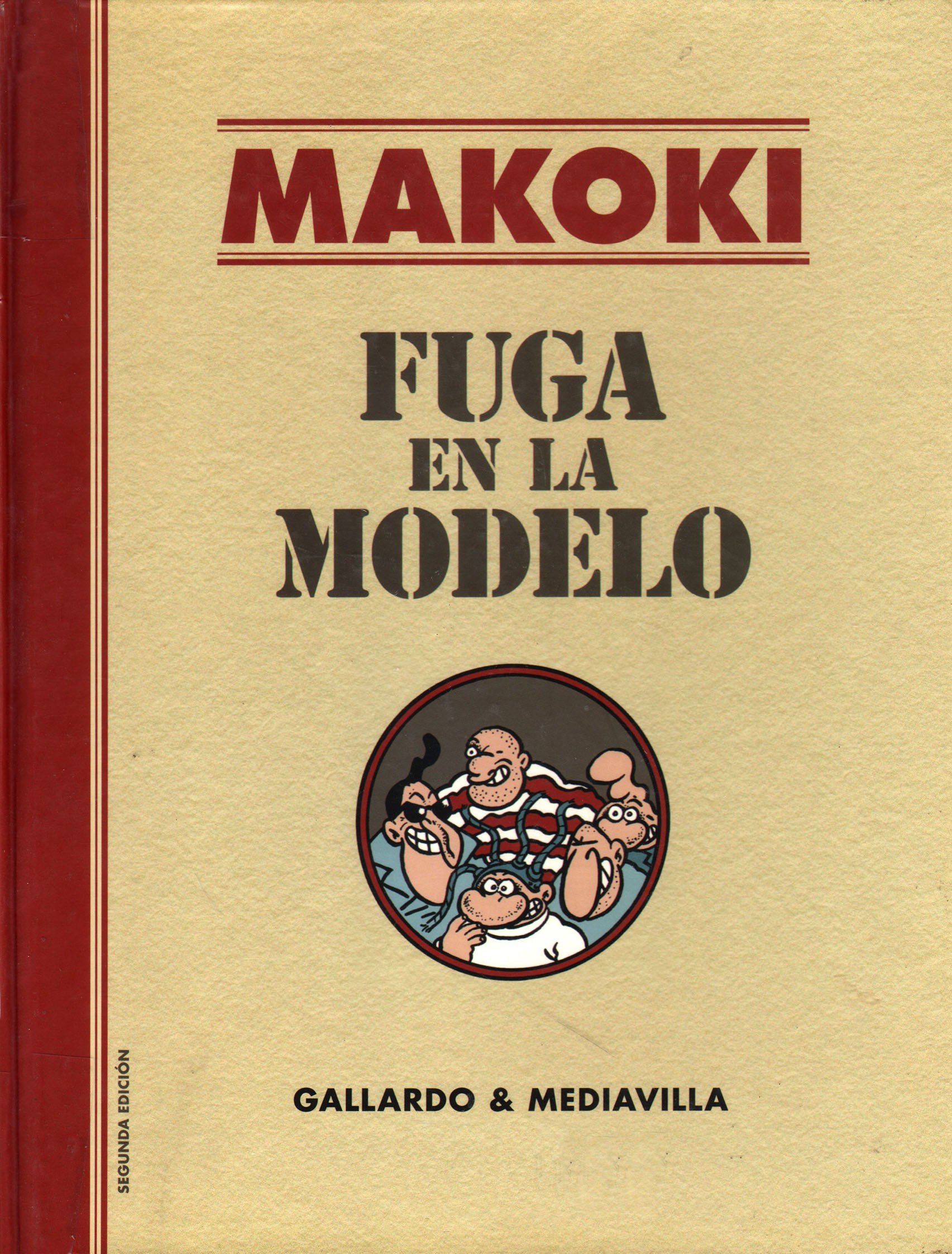 Portada ampliada de FUGA EN LA MODELO