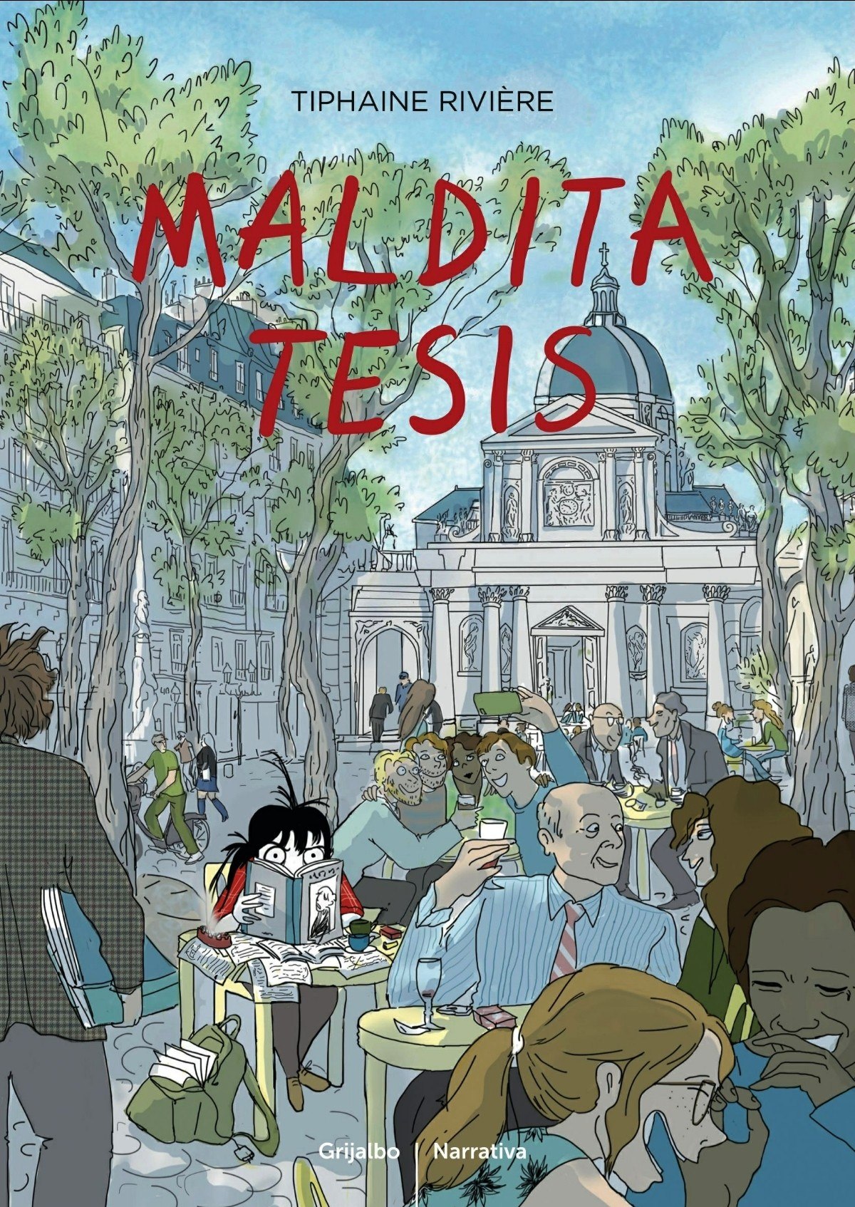Portada ampliada de MALDITA TESIS