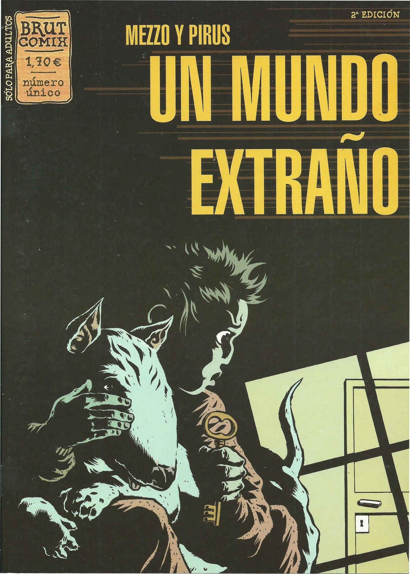 Portada ampliada de UN MUNDO EXTRAñO