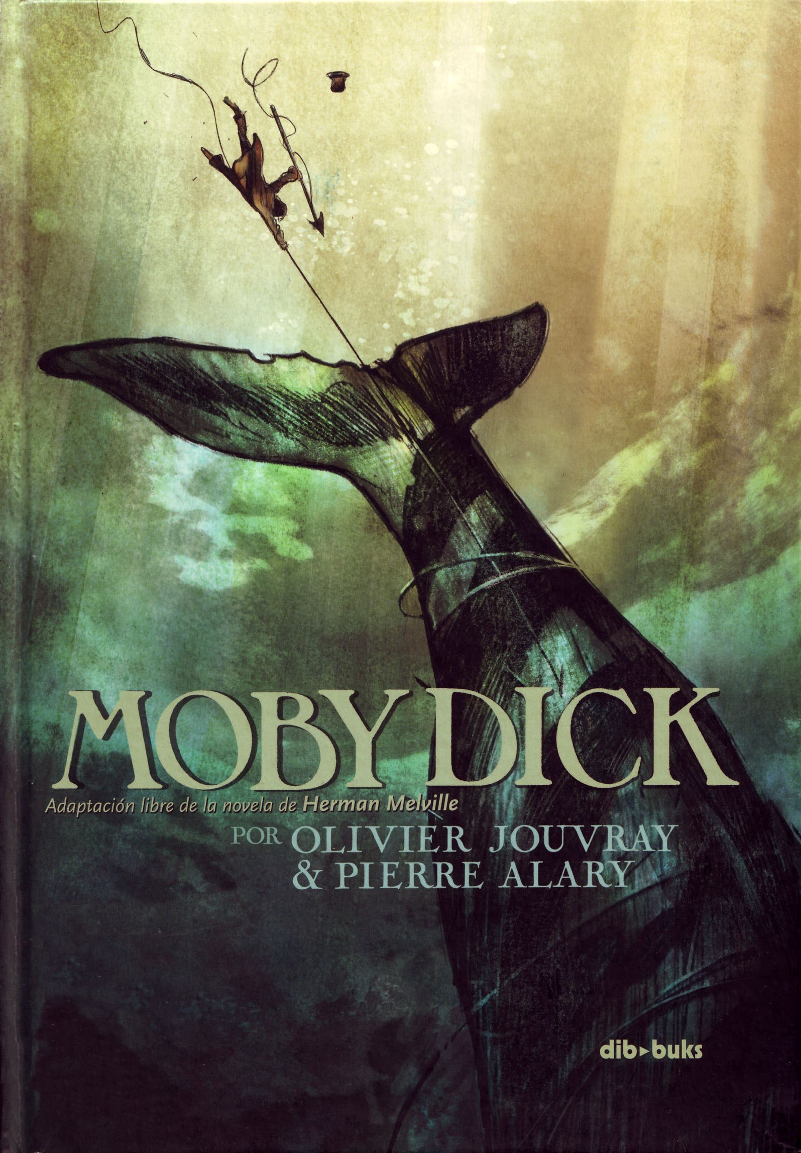 Portada ampliada de MOBY DICK
