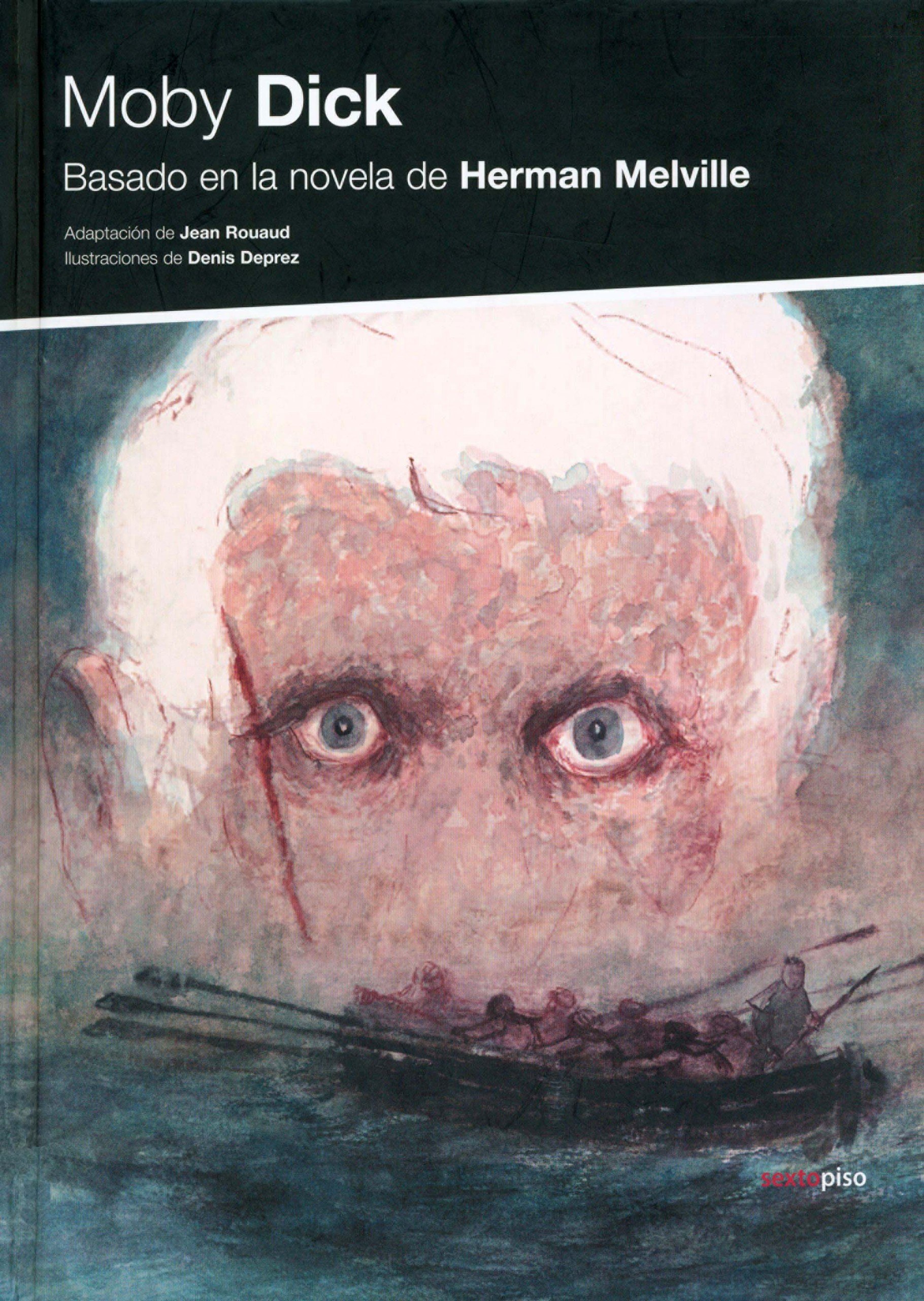 Portada ampliada de Moby Dick