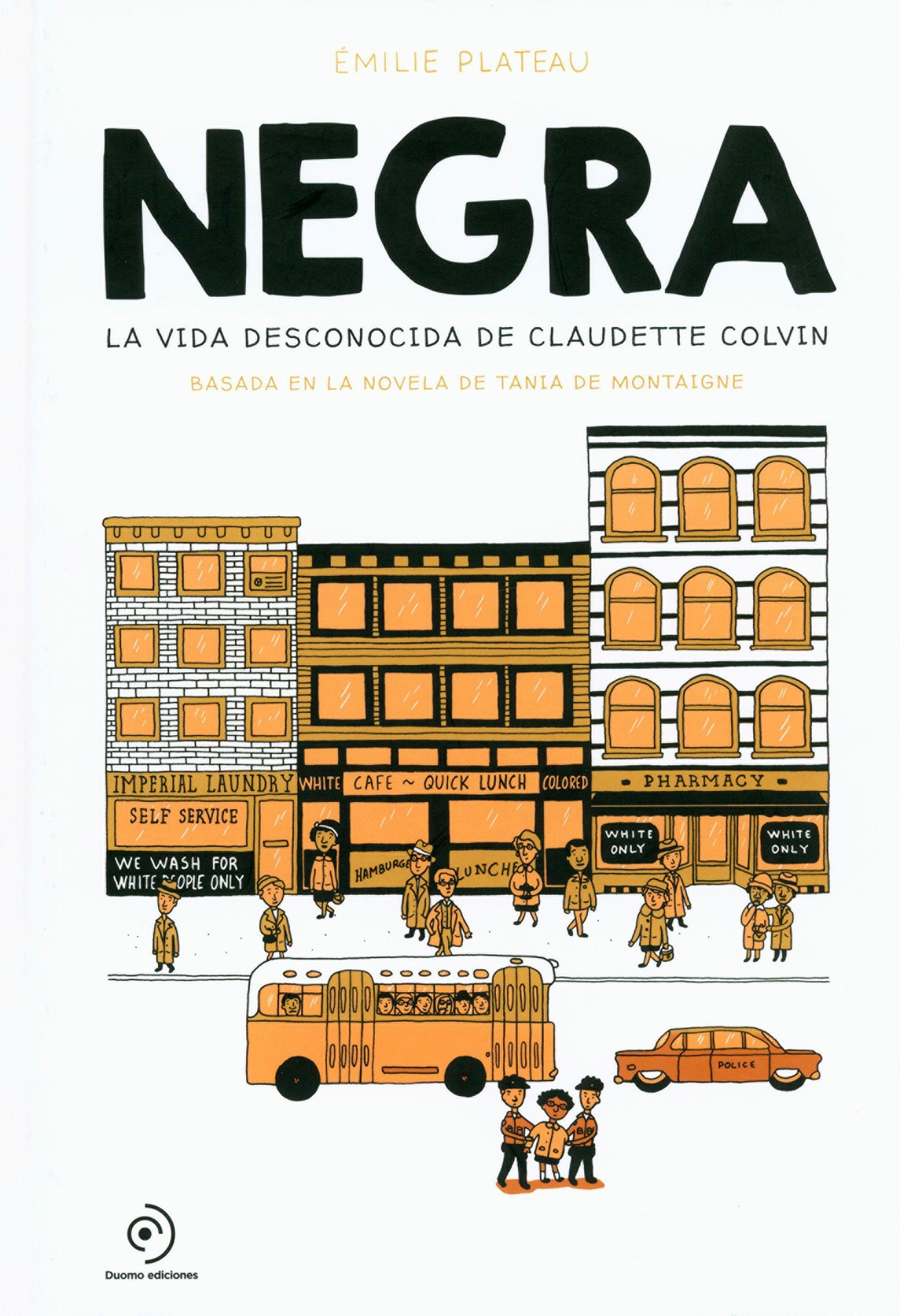Portada ampliada de Negra
