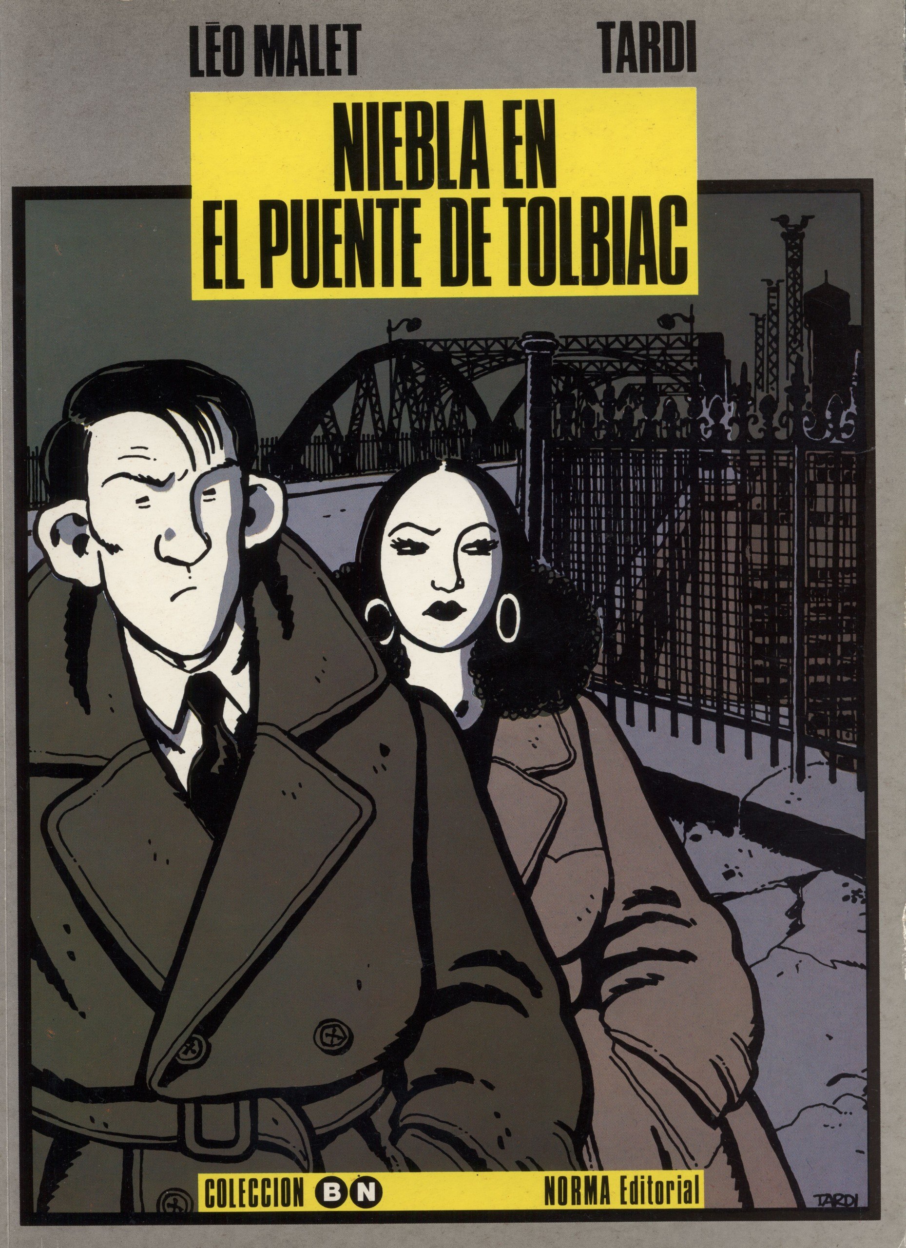 Portada ampliada de NIEBLA EN EL PUENTE DE TOLBIAC