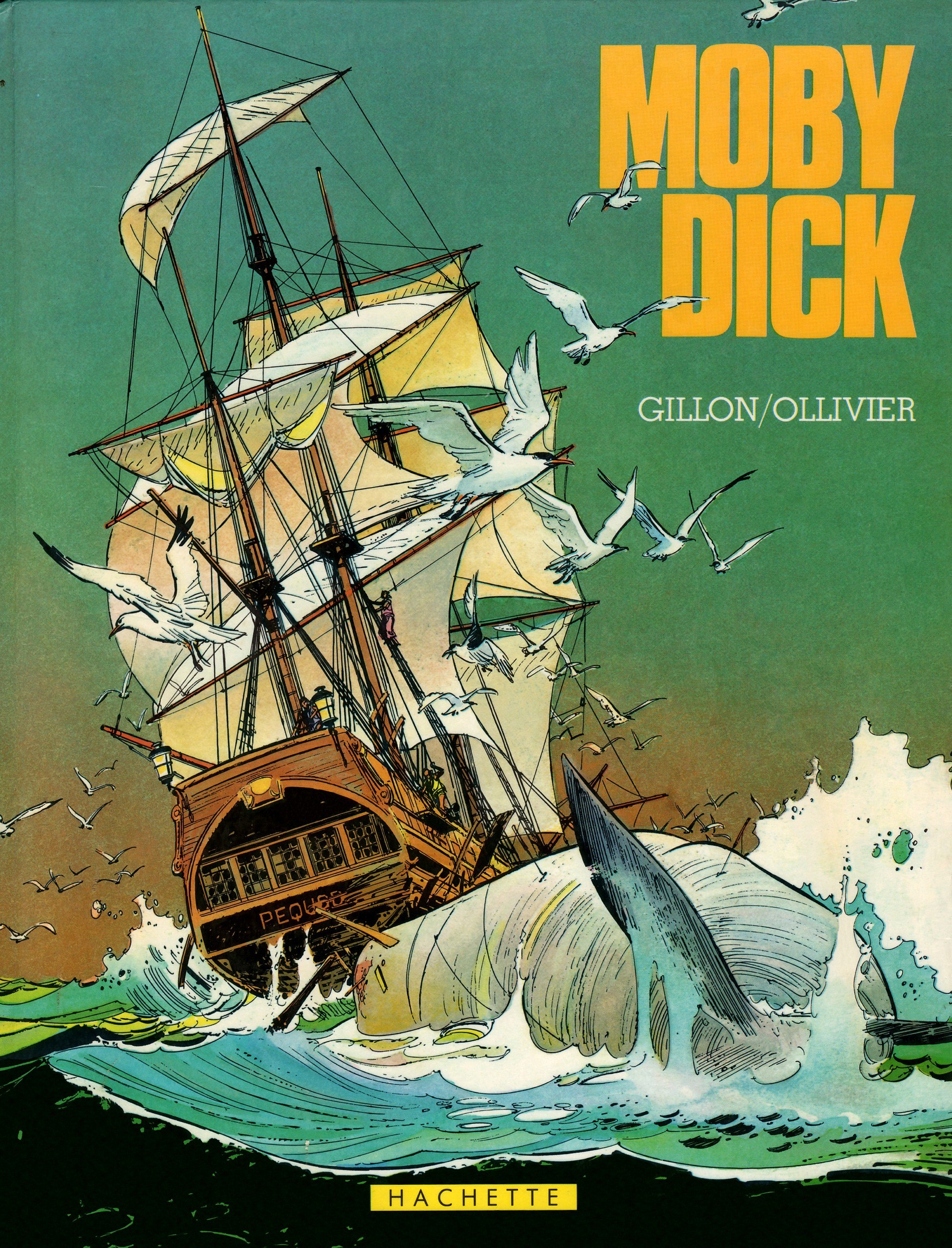 Portada ampliada de MOBY DICK